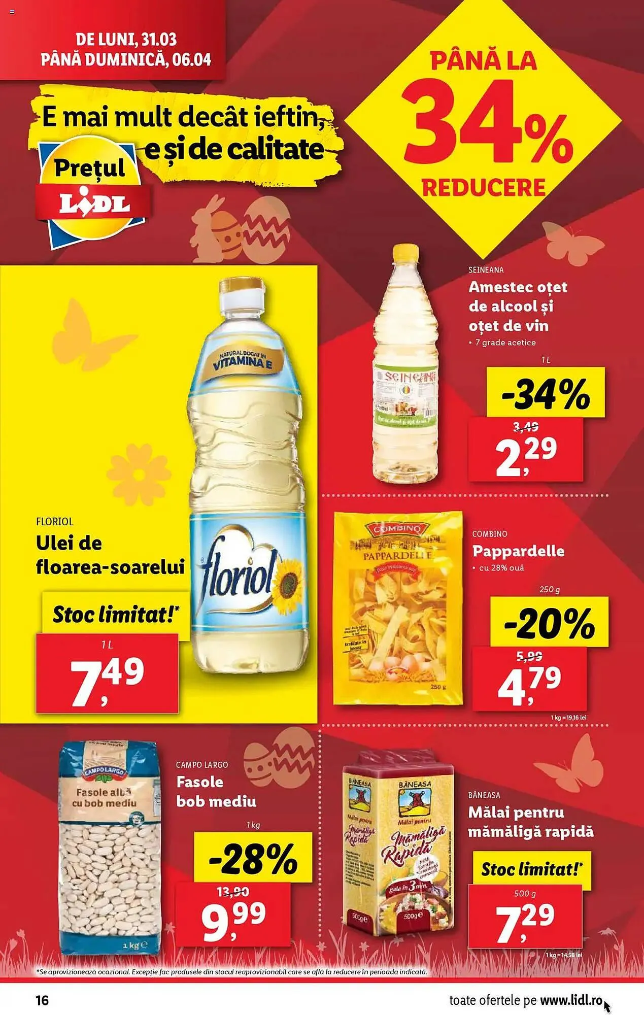 Catalog Catalog Lidl de la 31 martie până la 6 aprilie 2025 - Revista Pagina 16