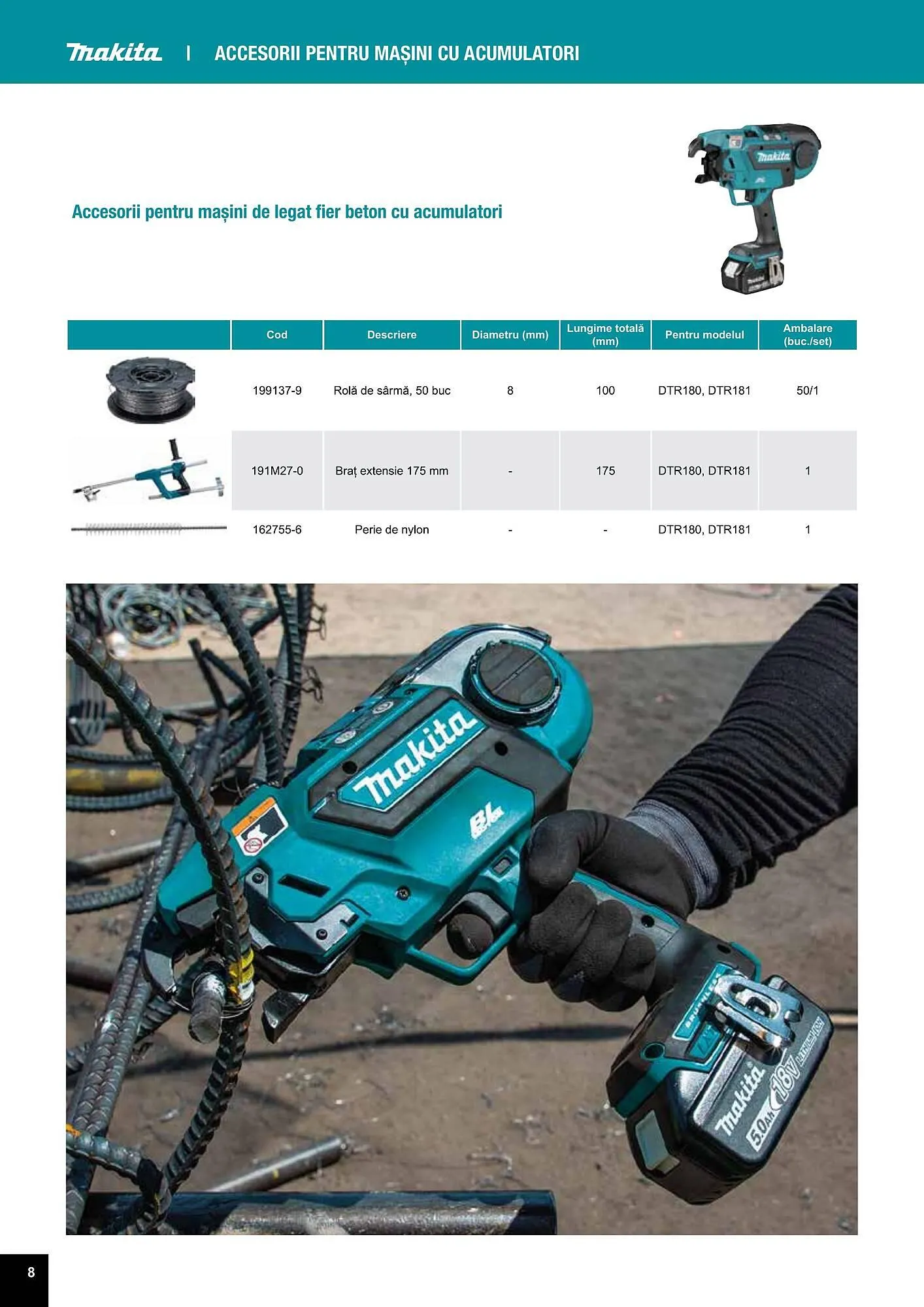Catalog Makita catalog de la 27 iulie până la 31 decembrie 2023 - Revista Pagina 8