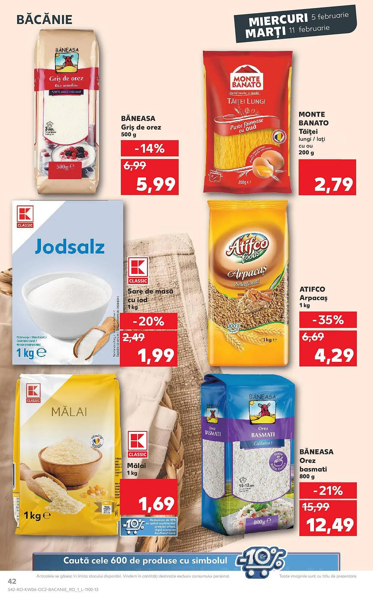 Catalog Catalog Kaufland de la 5 februarie până la 11 februarie 2025 - Revista Pagina 42
