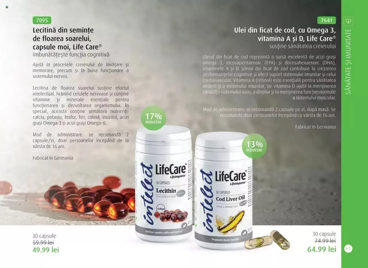 Catalog Life Care - Catalog Life Care toamna 2023 - iarna 2024 de la 1 septembrie până la 31 ianuarie 2024 - Revista Pagina 63
