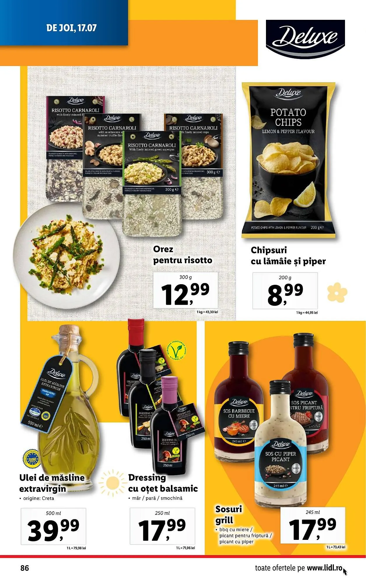 Catalog Catalog Lidl de la 14 iulie până la 20 iulie 2025 - Revista Pagina 86