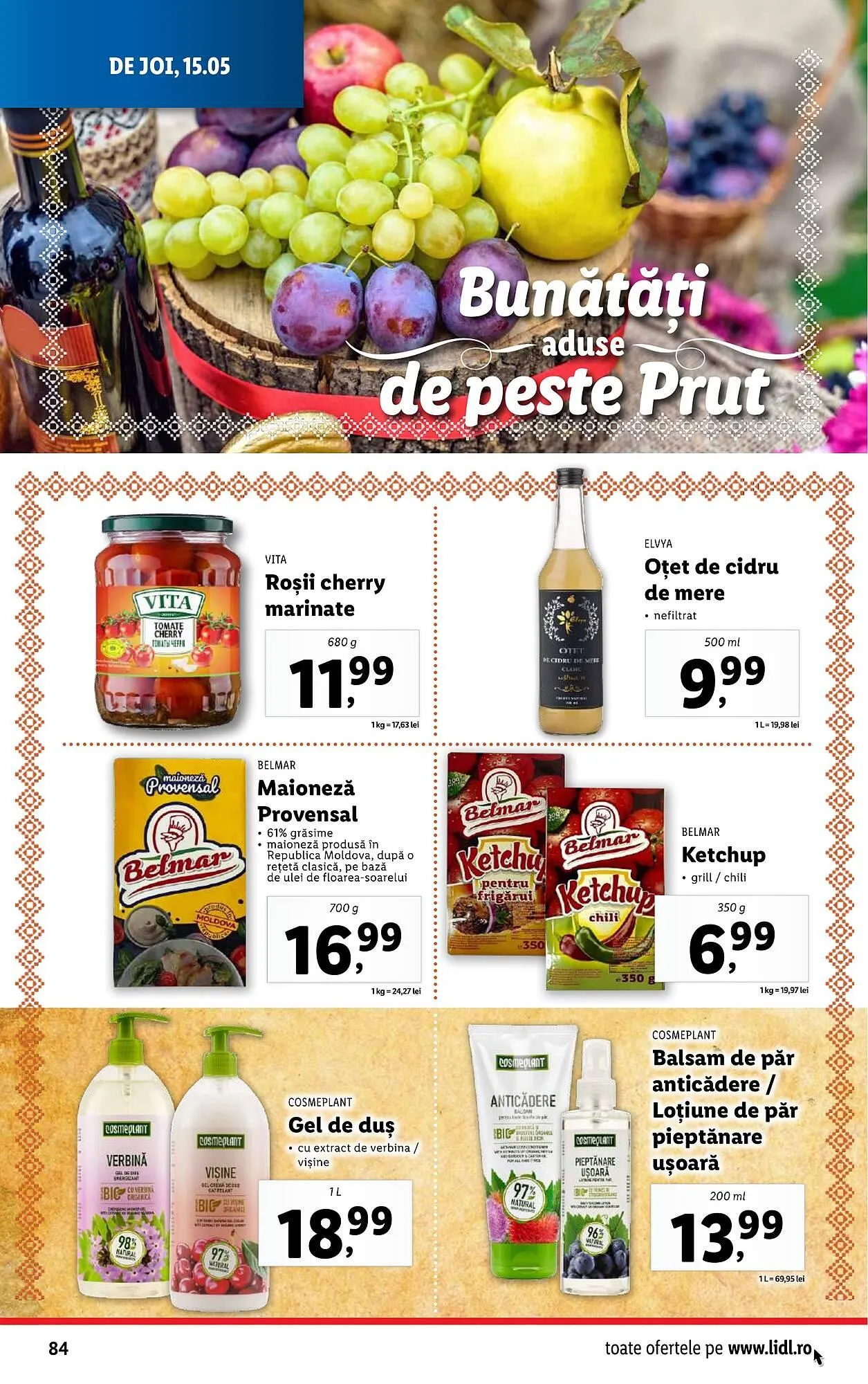 Catalog Catalog Lidl de la 12 mai până la 18 mai 2025 - Revista Pagina 84