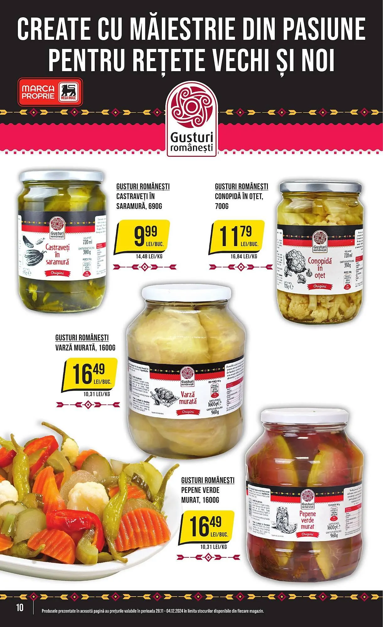 Catalog Catalog Mega Image de la 28 noiembrie până la 4 decembrie 2024 - Revista Pagina 10