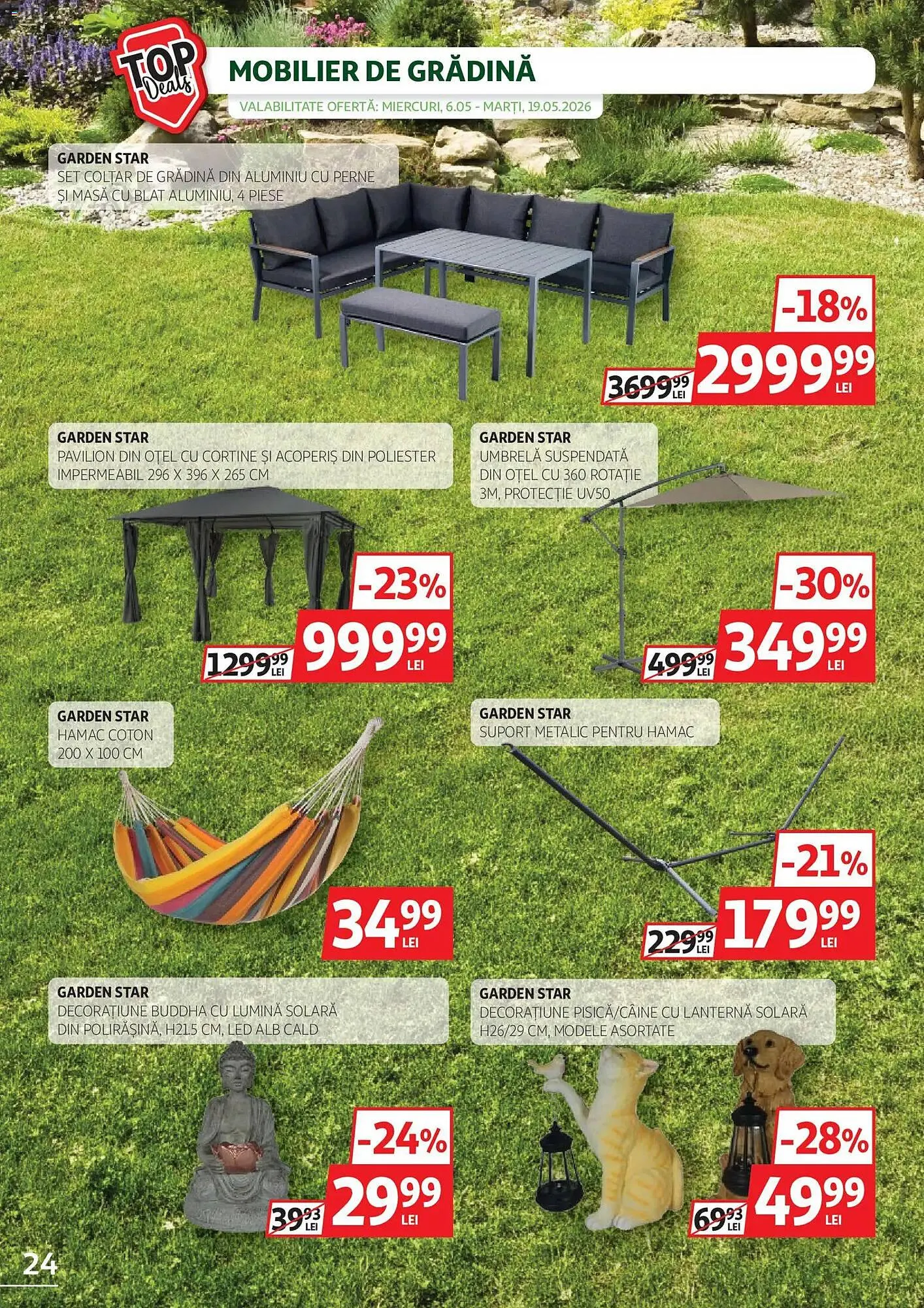 Catalog Catalog Auchan de la 6 mai până la 19 mai 2026 - Revista Pagina 24