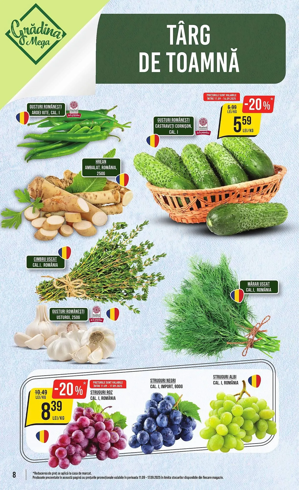 Catalog Catalog Mega Image de la 11 septembrie până la 17 septembrie 2025 - Revista Pagina 8