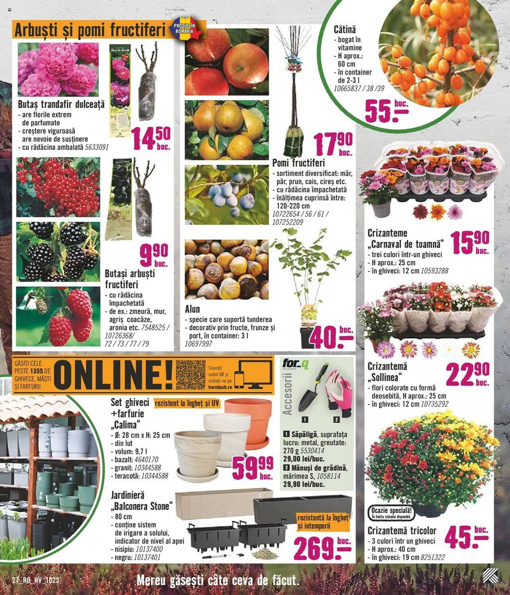 Catalog Hornbach catalog de la 2 octombrie până la 5 noiembrie 2023 - Revista Pagina 27