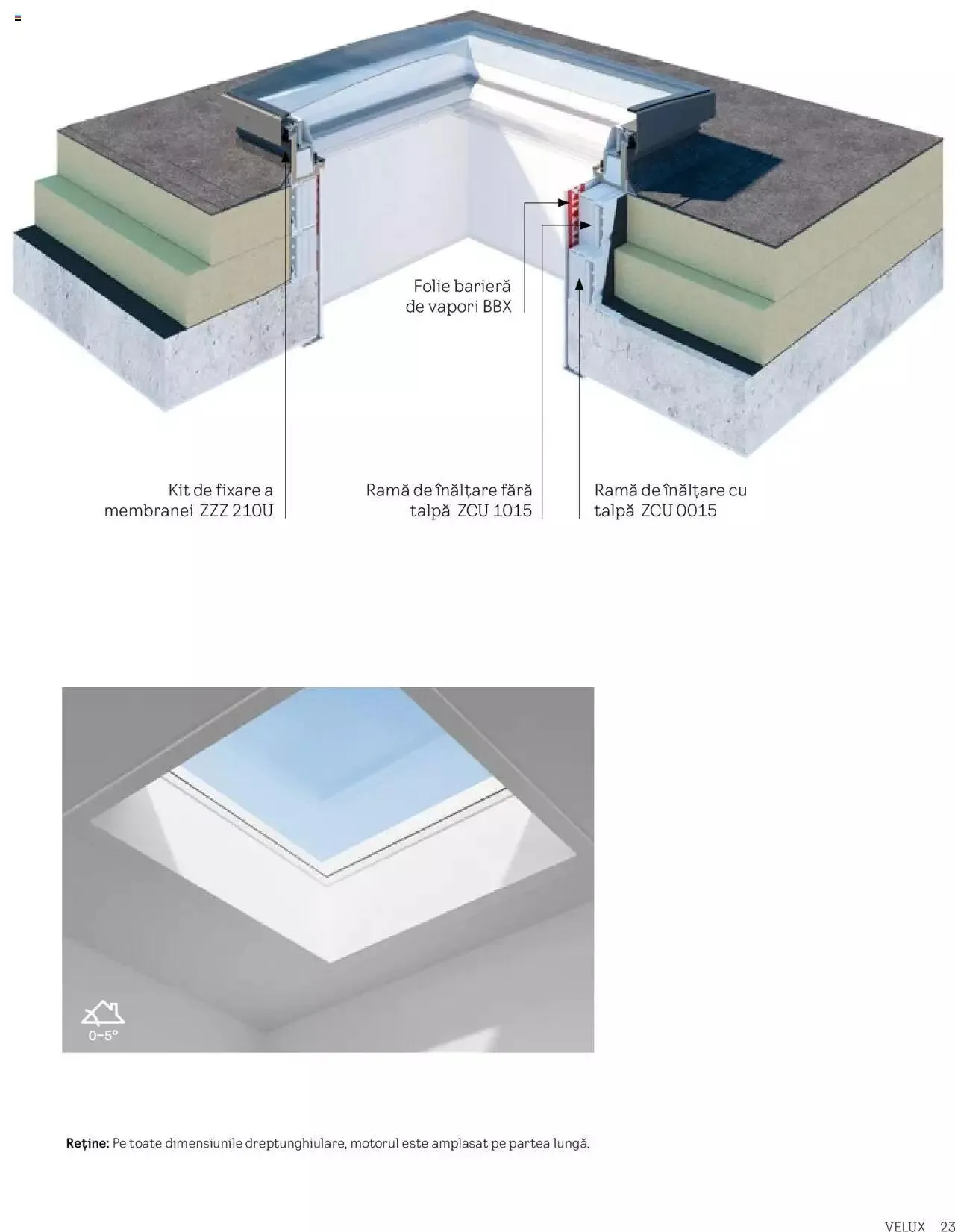 Catalog Velux catalog - Noua Generație De Ferestre Pentru Acoperiș Terasă 2023 de la 28 martie până la 31 decembrie 2023 - Revista Pagina 23