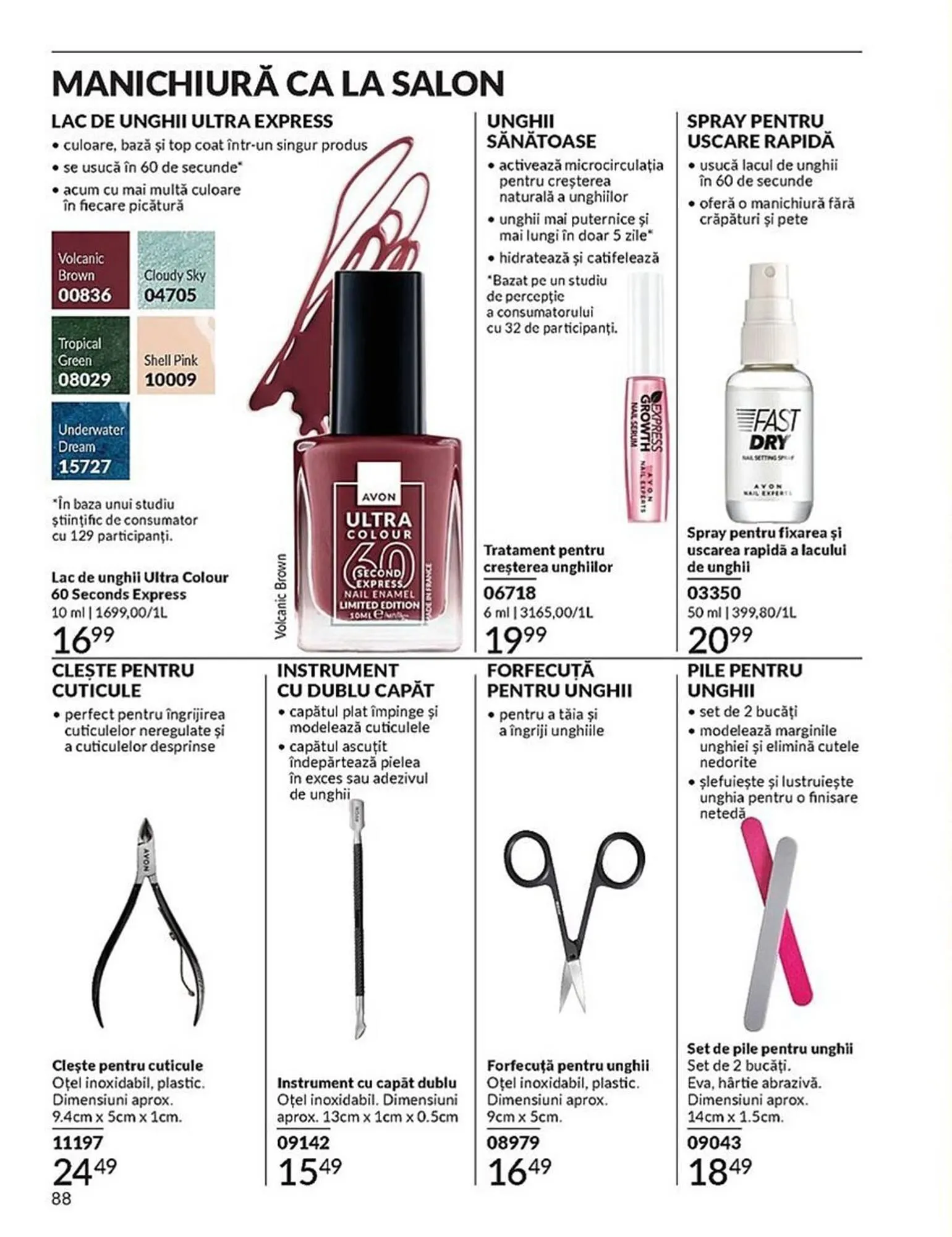 Catalog Catalog Avon de la 2 decembrie până la 1 februarie 2026 - Revista Pagina 88