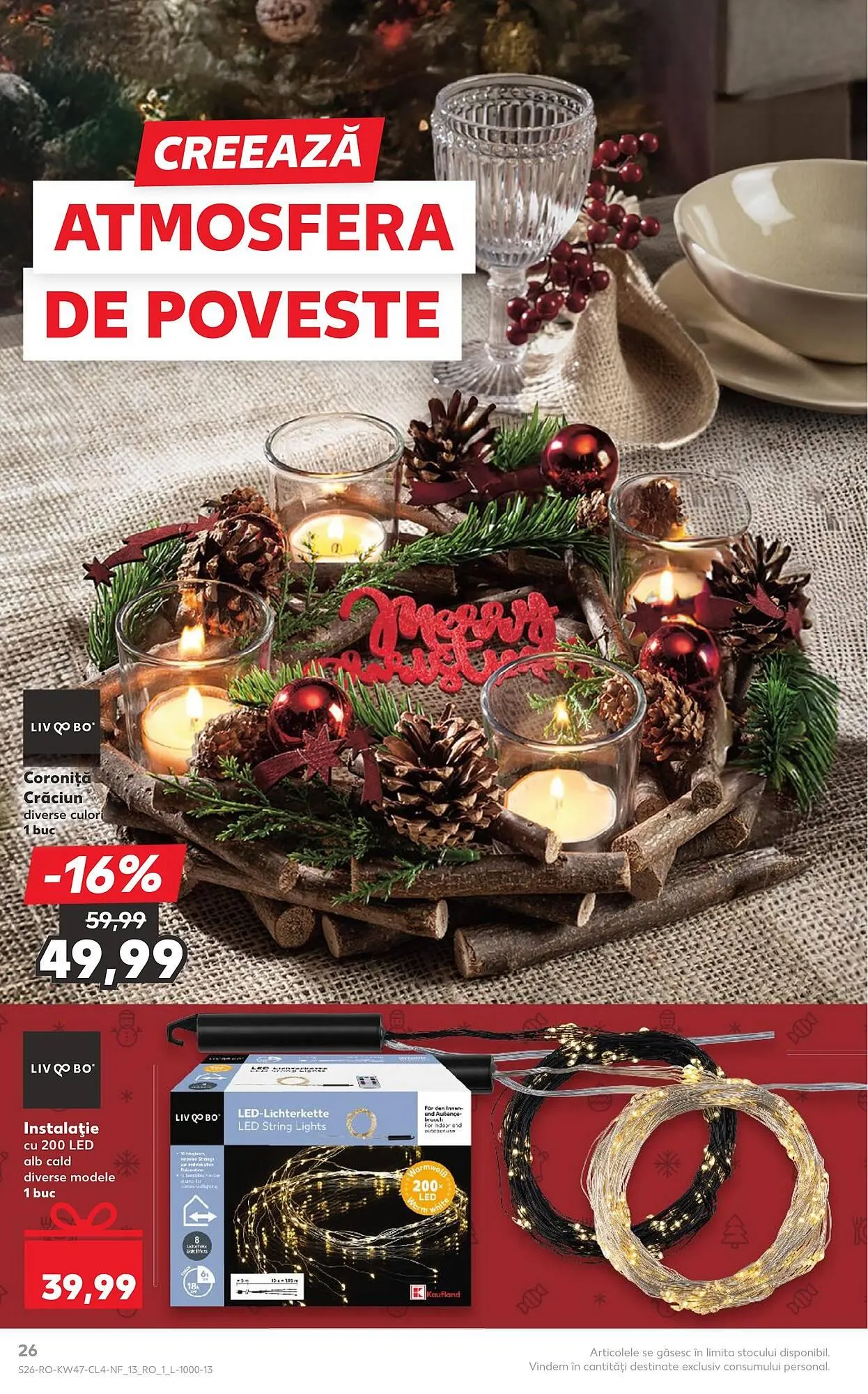 Catalog Catalog Kaufland de la 19 noiembrie până la 25 noiembrie 2025 - Revista Pagina 26