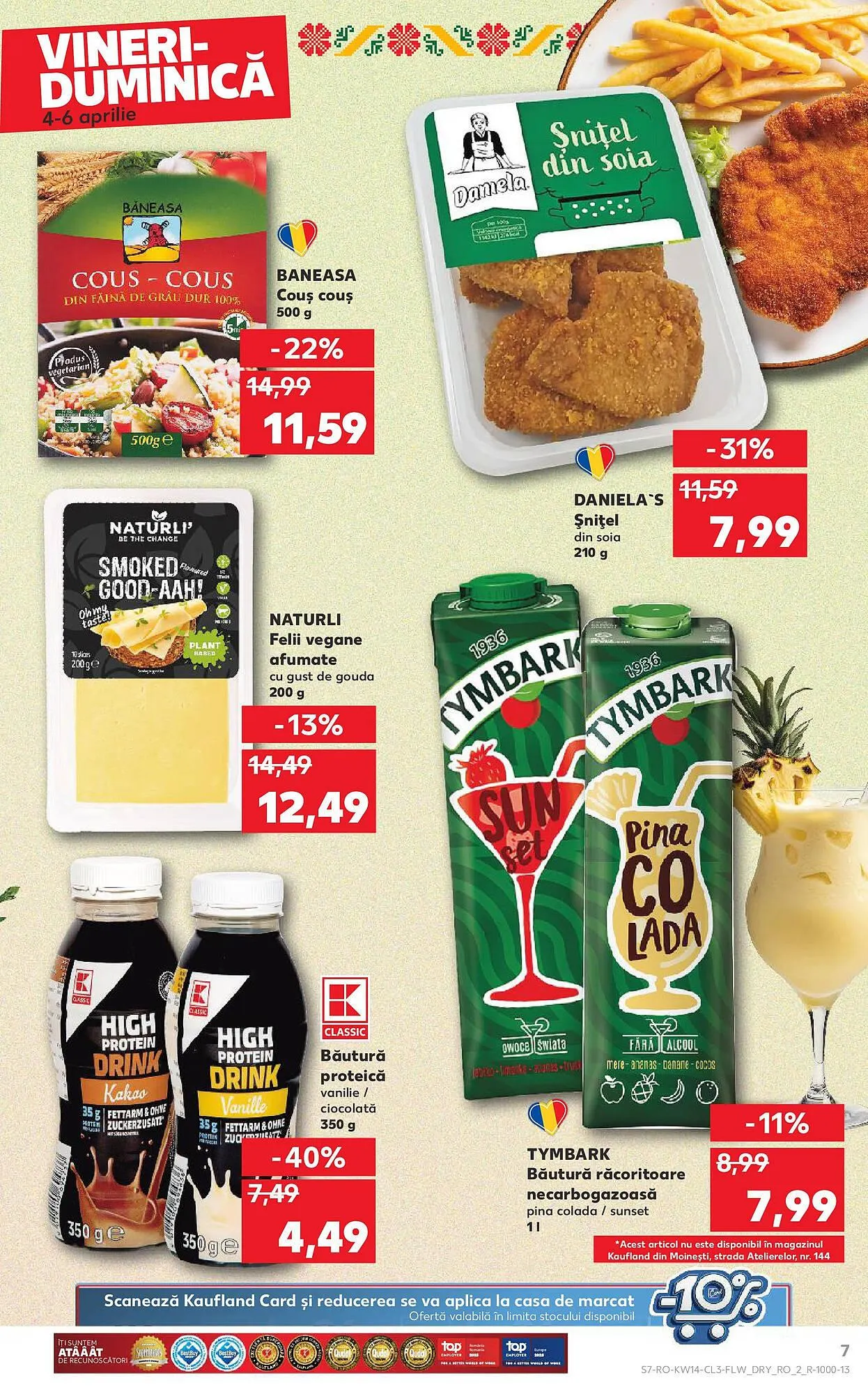 Catalog Catalog Kaufland de la 4 aprilie până la 6 aprilie 2025 - Revista Pagina 7