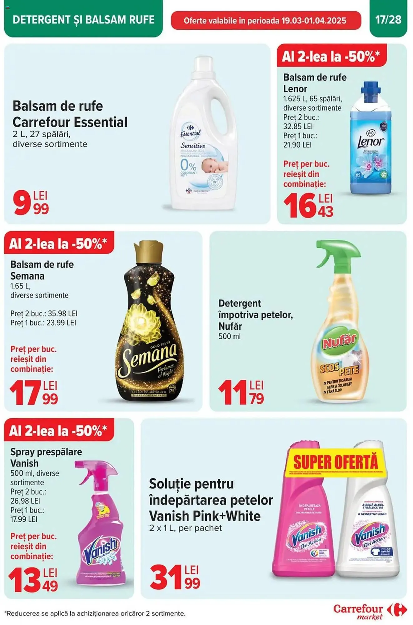 Catalog Catalog Carrefour de la 26 martie până la 1 aprilie 2025 - Revista Pagina 17