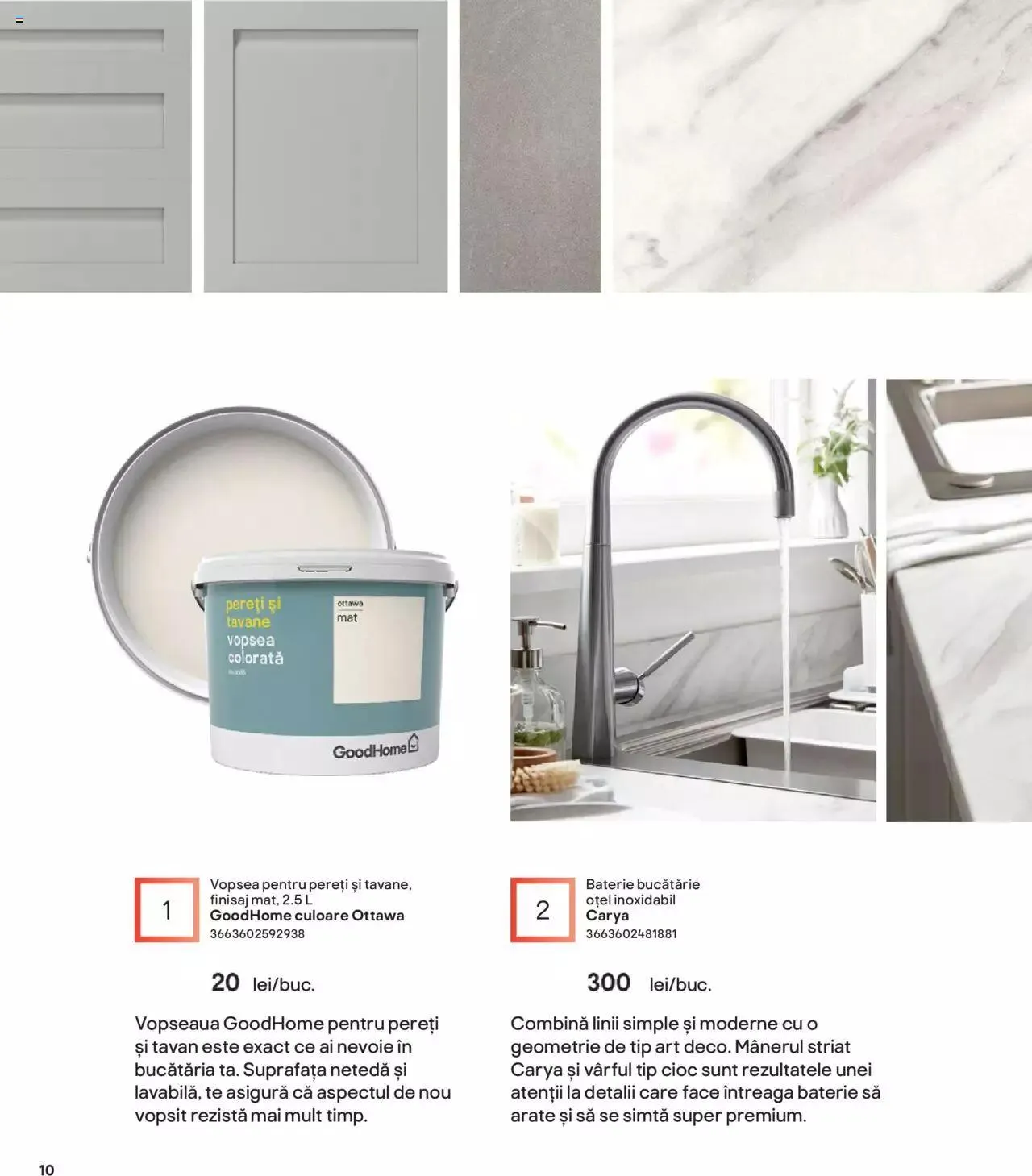 Catalog Brico Depot catalog - Bucătării modulare de la 1 ianuarie până la 31 decembrie 2023 - Revista Pagina 10