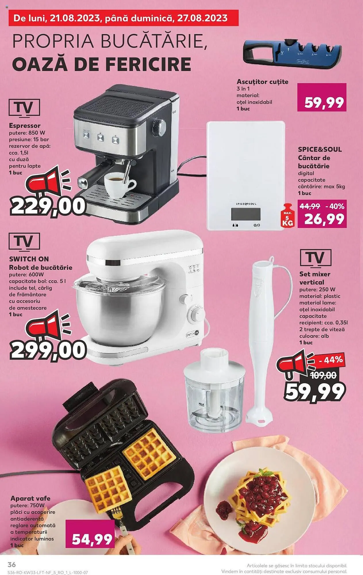Catalog Kaufland catalog de la 16 august până la 22 august 2023 - Revista Pagina 36