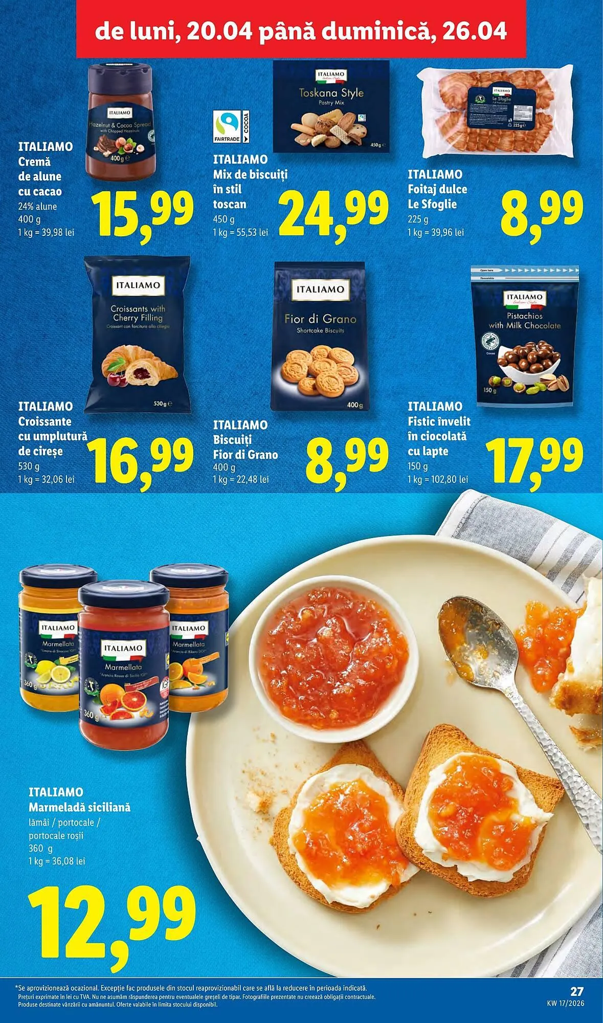 Catalog Catalog Lidl de la 20 aprilie până la 26 aprilie 2026 - Revista Pagina 27