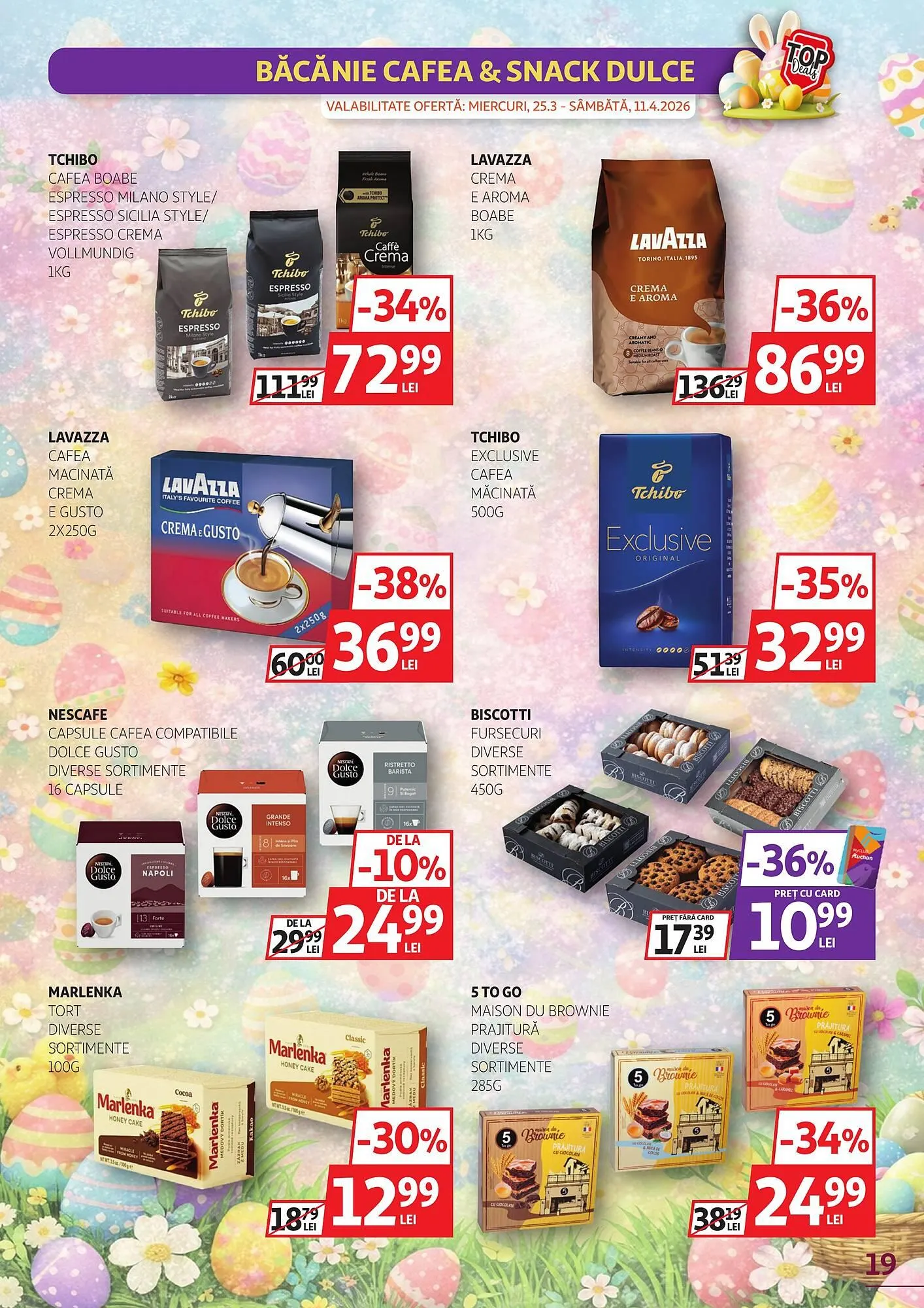 Catalog Catalog Auchan de la 25 martie până la 11 aprilie 2026 - Revista Pagina 19