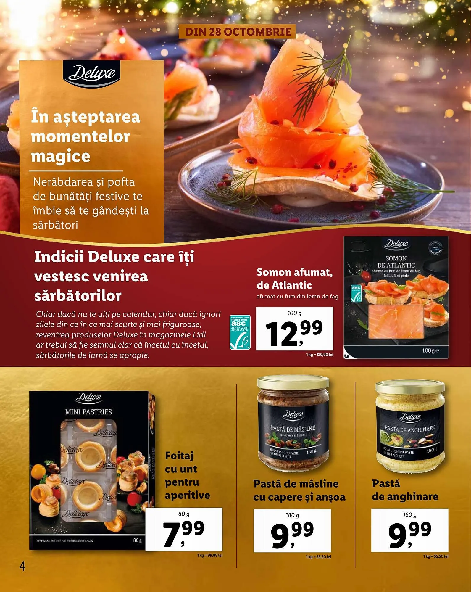 Catalog Catalog Lidl de la 28 octombrie până la 31 decembrie 2024 - Revista Pagina 4