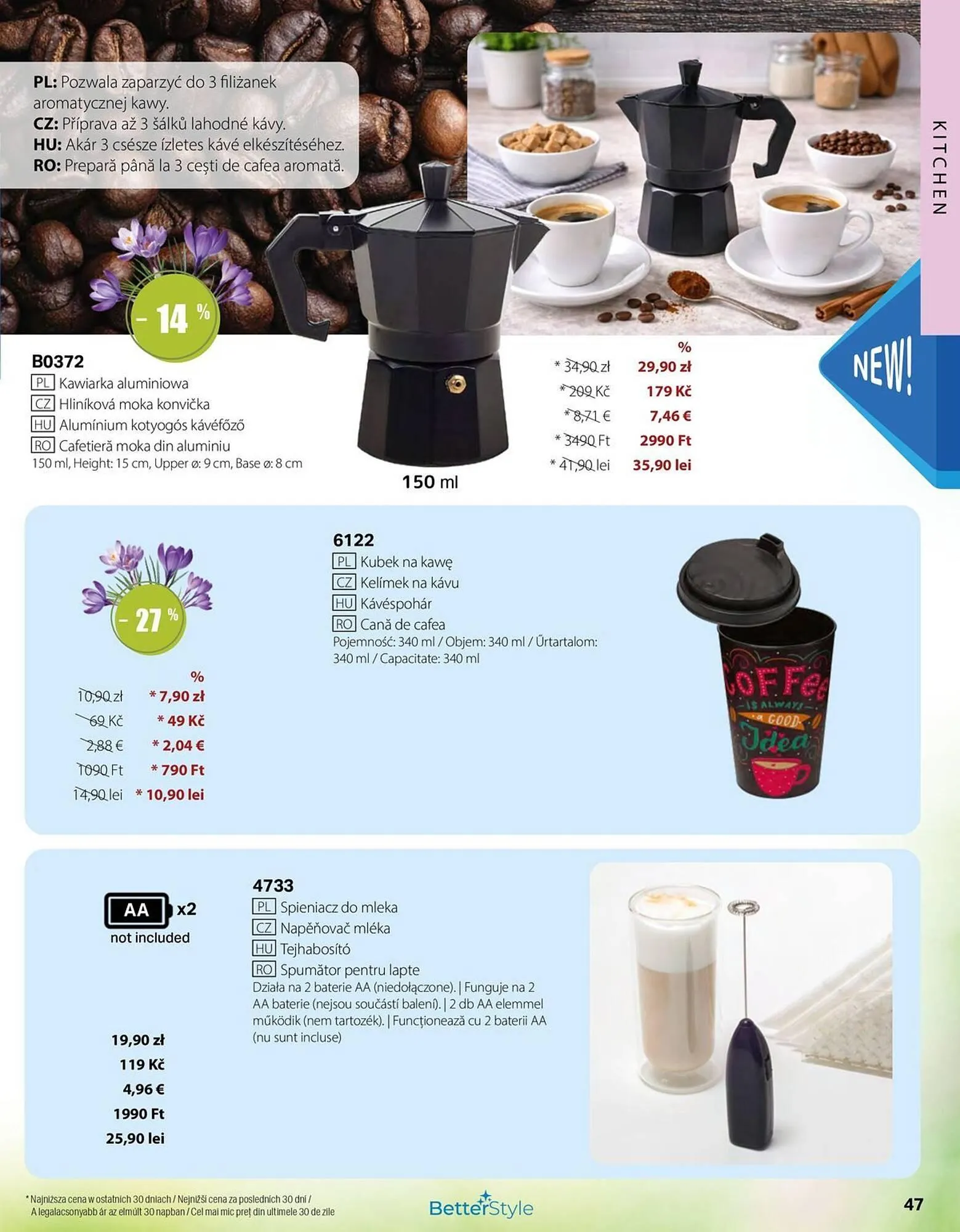 Catalog Catalog BetterStyle de la 1 aprilie până la 30 aprilie 2026 - Revista Pagina 47