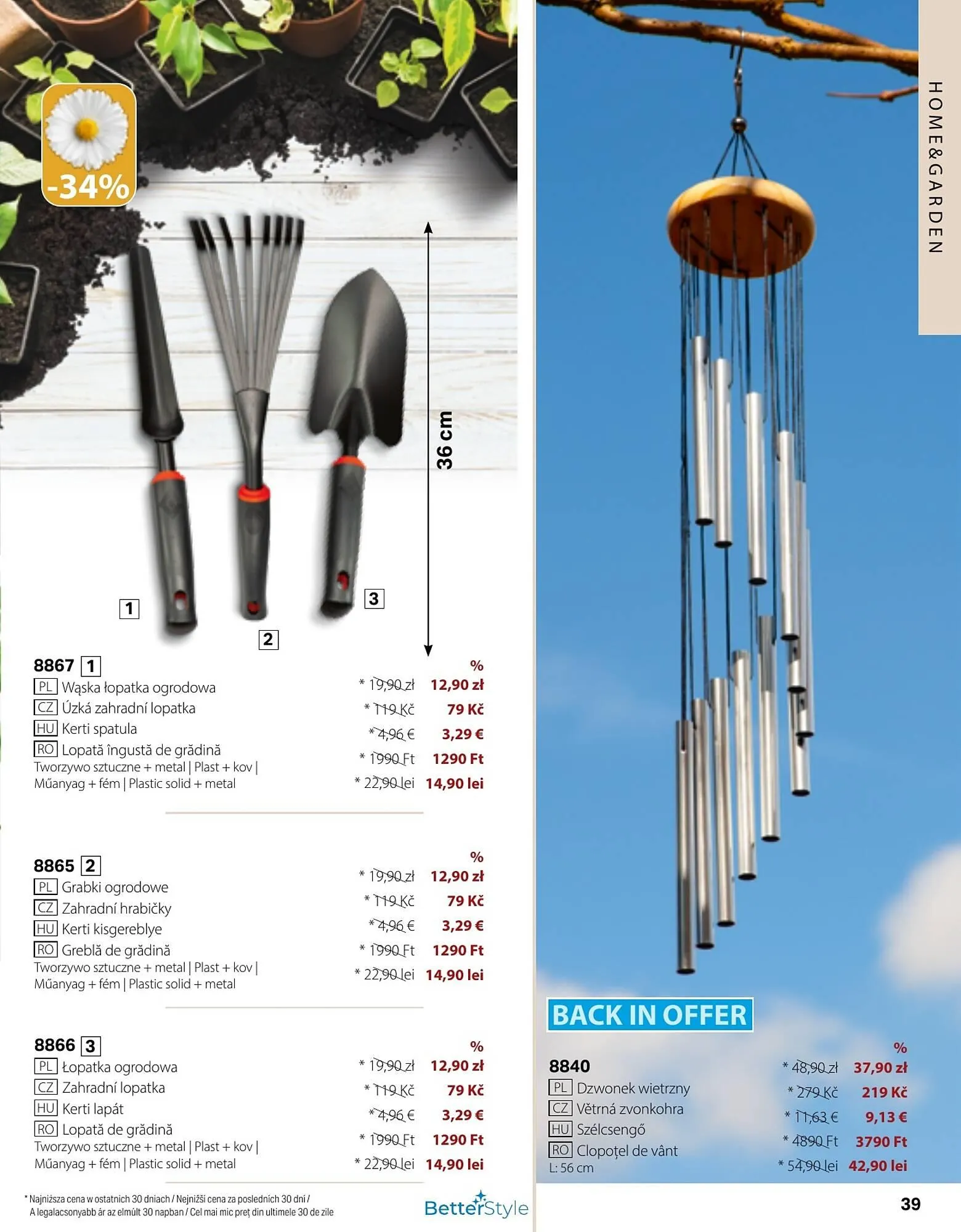 Catalog Catalog BetterStyle de la 1 mai până la 31 mai 2025 - Revista Pagina 39