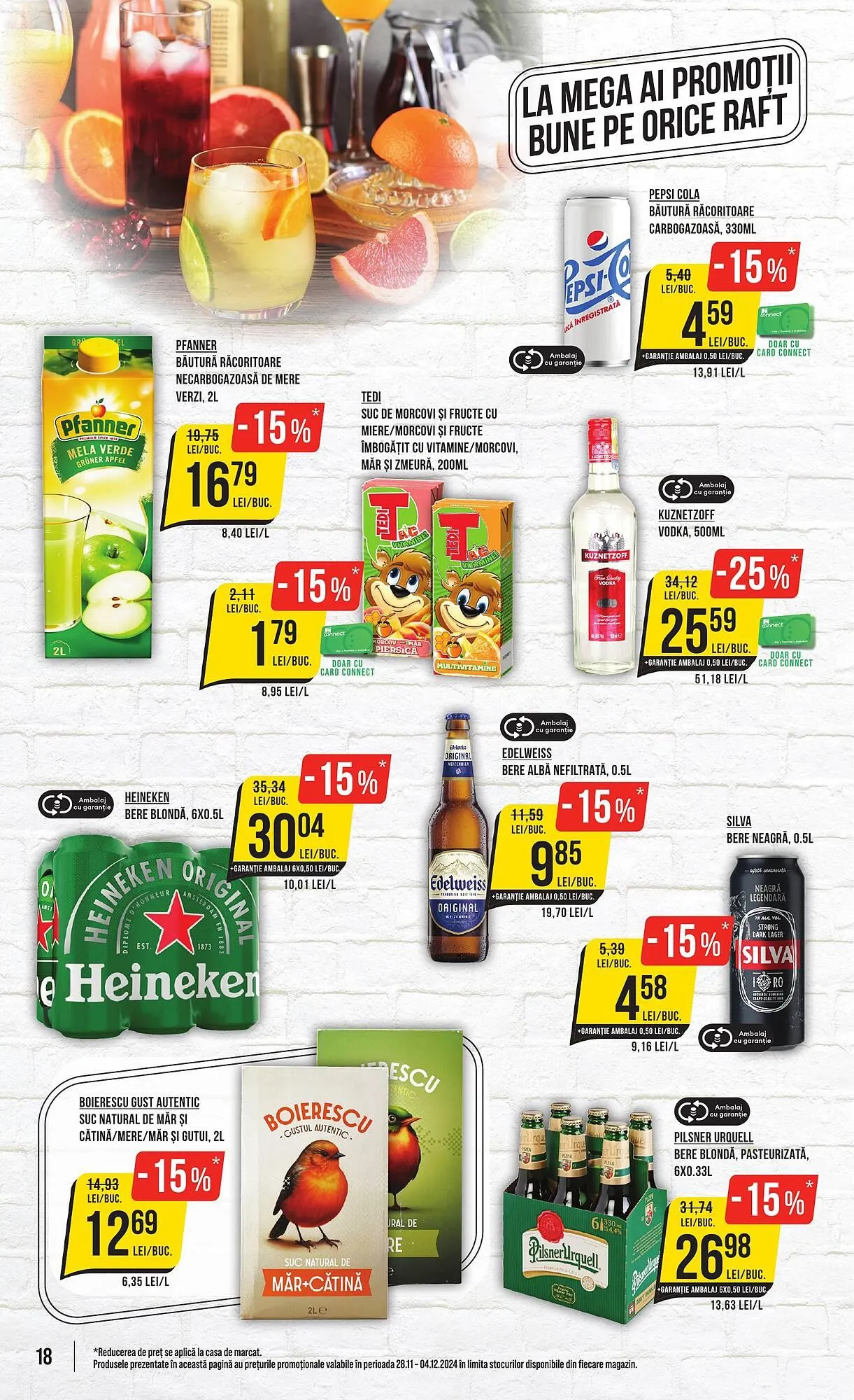 Catalog Catalog Mega Image de la 28 noiembrie până la 4 decembrie 2024 - Revista Pagina 18