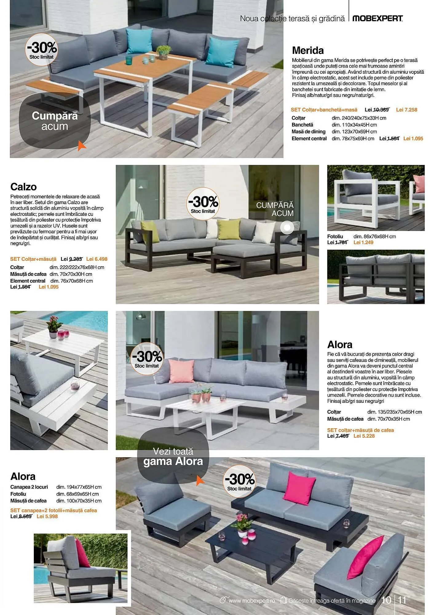 Catalog Mobexpert catalog de la 11 aprilie până la 30 septembrie 2023 - Revista Pagina 11