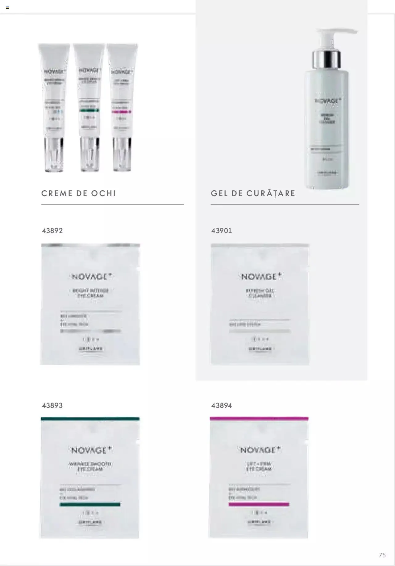 Catalog Oriflame catalog - Ghidul NOVAGE+ de la 1 martie până la 31 decembrie 2023 - Revista Pagina 75