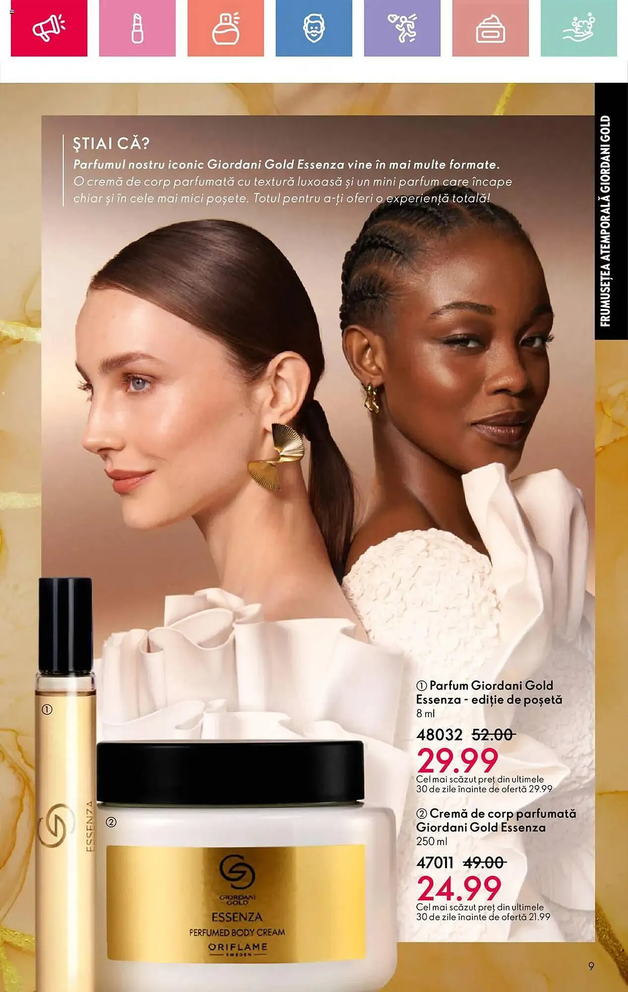 Catalog Catalog Oriflame de la 13 aprilie până la 3 mai 2025 - Revista Pagina 9