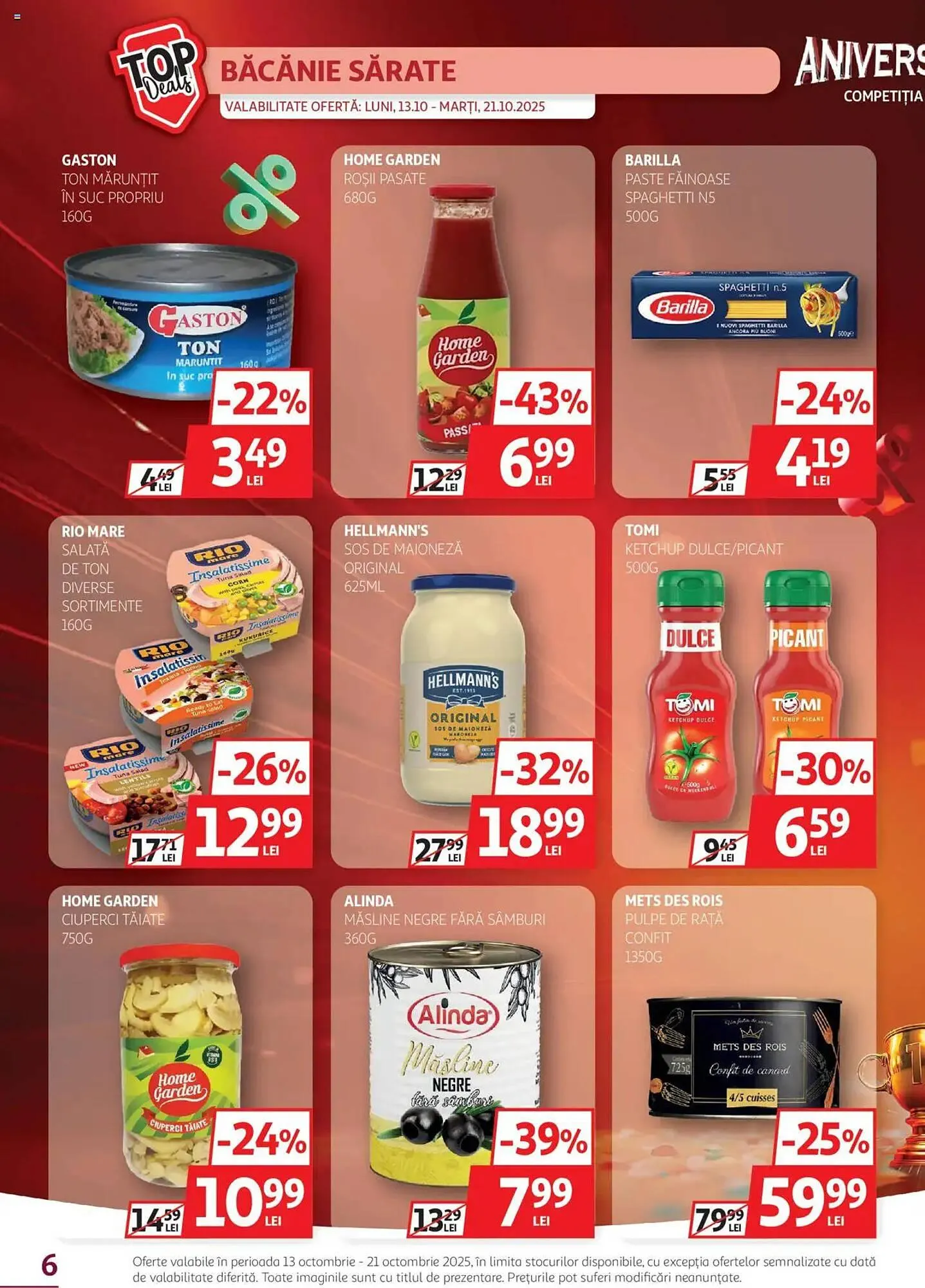 Catalog Catalog Auchan de la 12 octombrie până la 21 octombrie 2025 - Revista Pagina 6