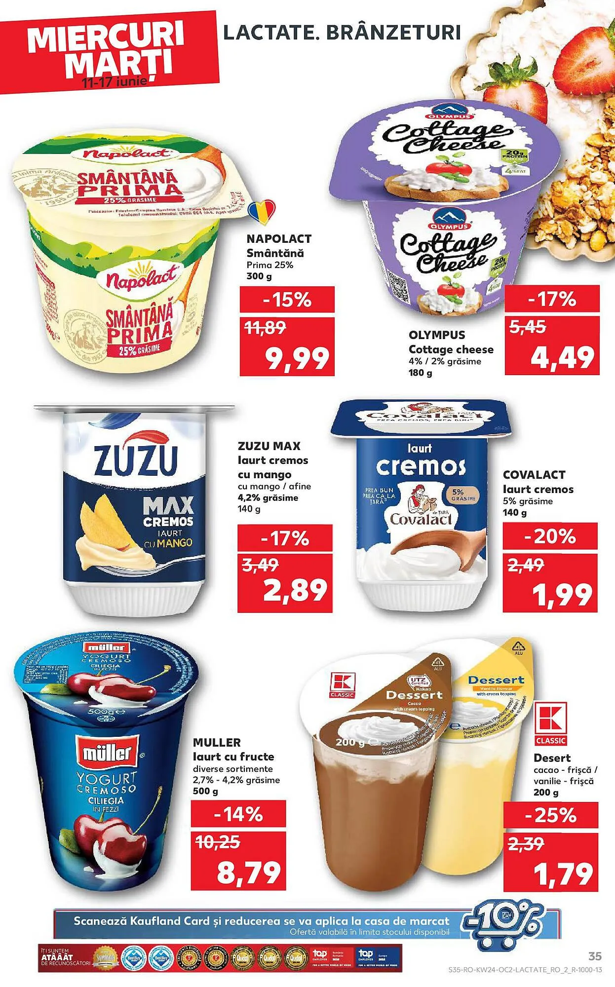 Catalog Catalog Kaufland de la 11 iunie până la 17 iunie 2025 - Revista Pagina 35