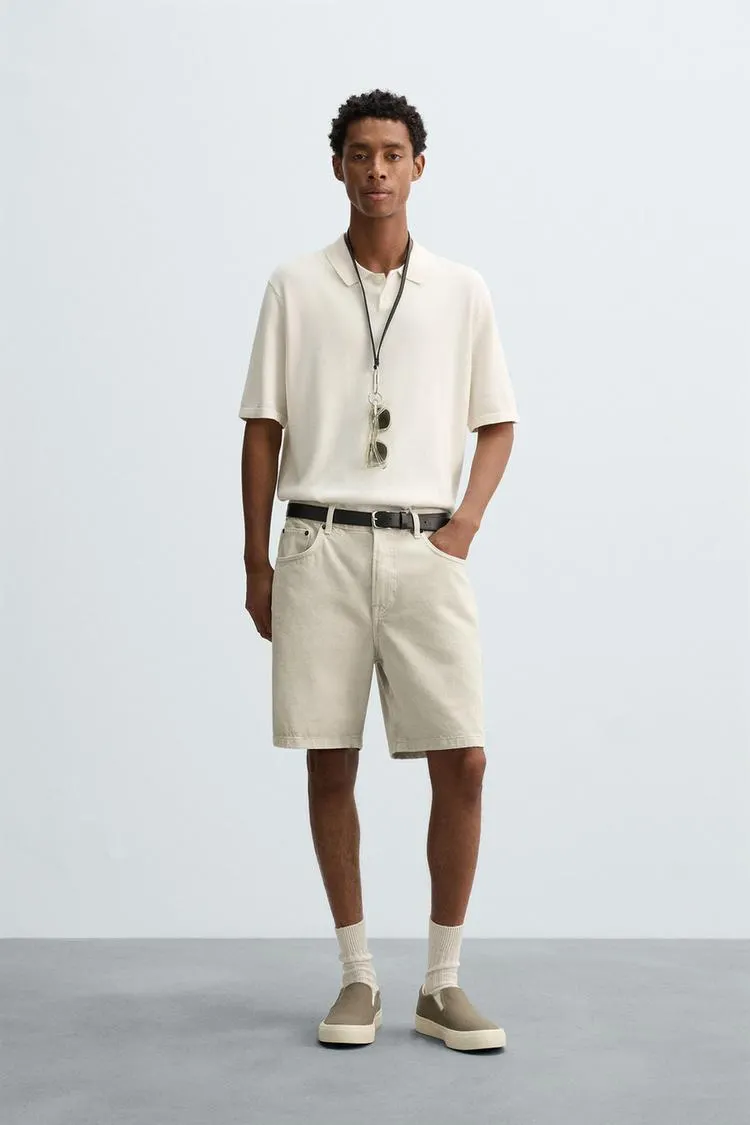 BERMUDE DENIM REGULAR FIT