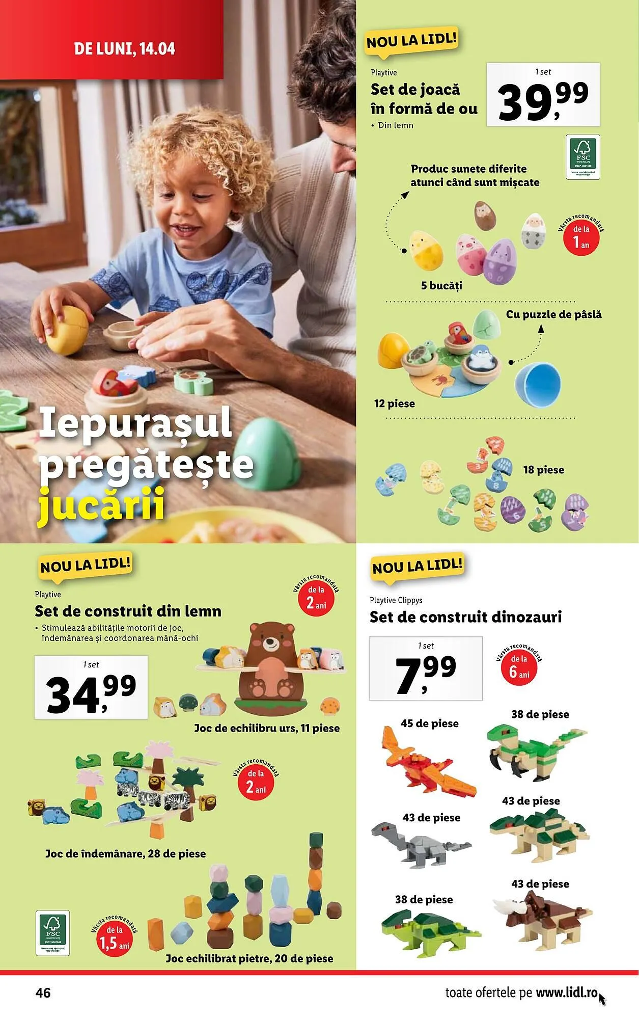 Catalog Catalog Lidl de la 14 aprilie până la 19 aprilie 2025 - Revista Pagina 46
