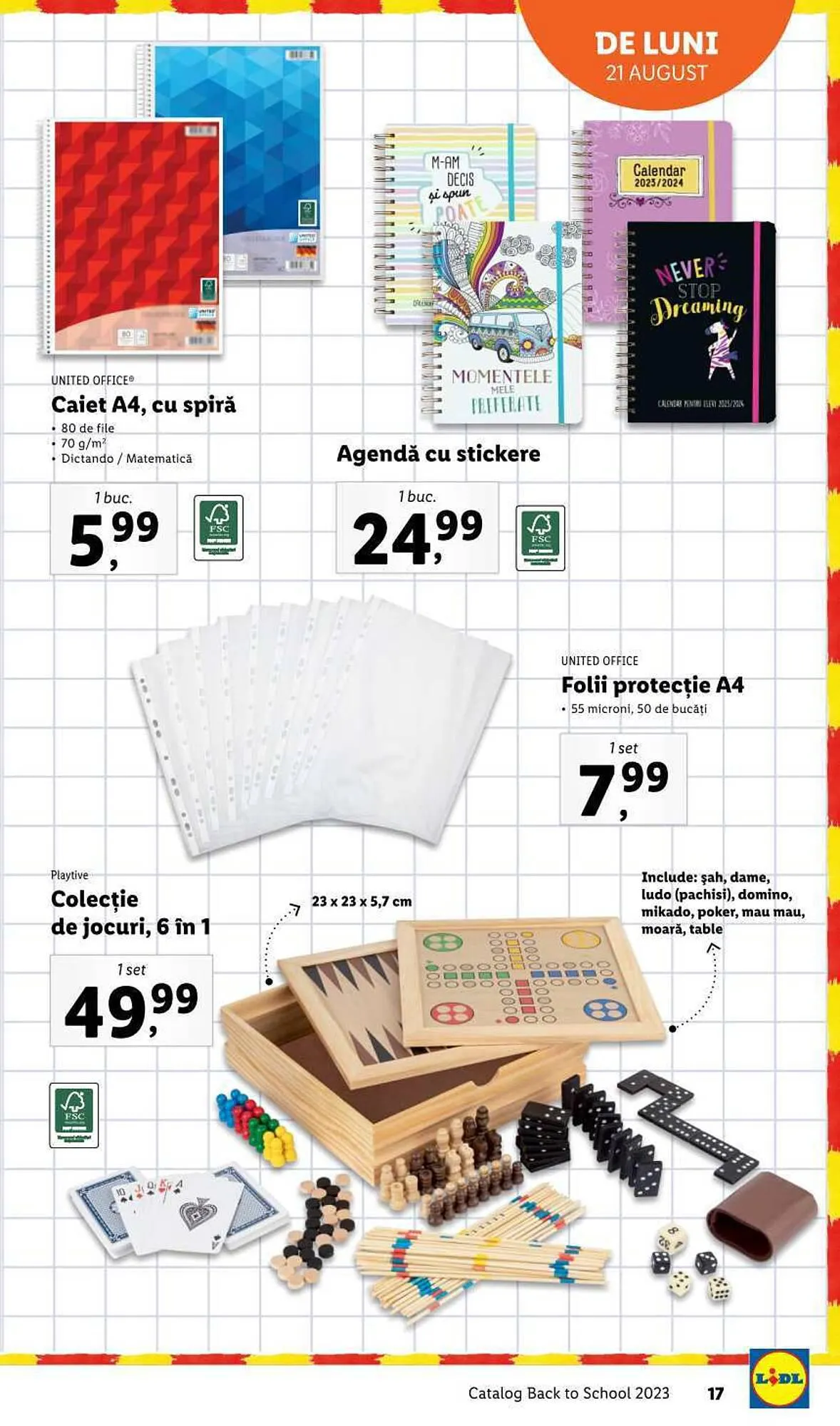 Catalog Lidl catalog de la 21 august până la 3 septembrie 2023 - Revista Pagina 17