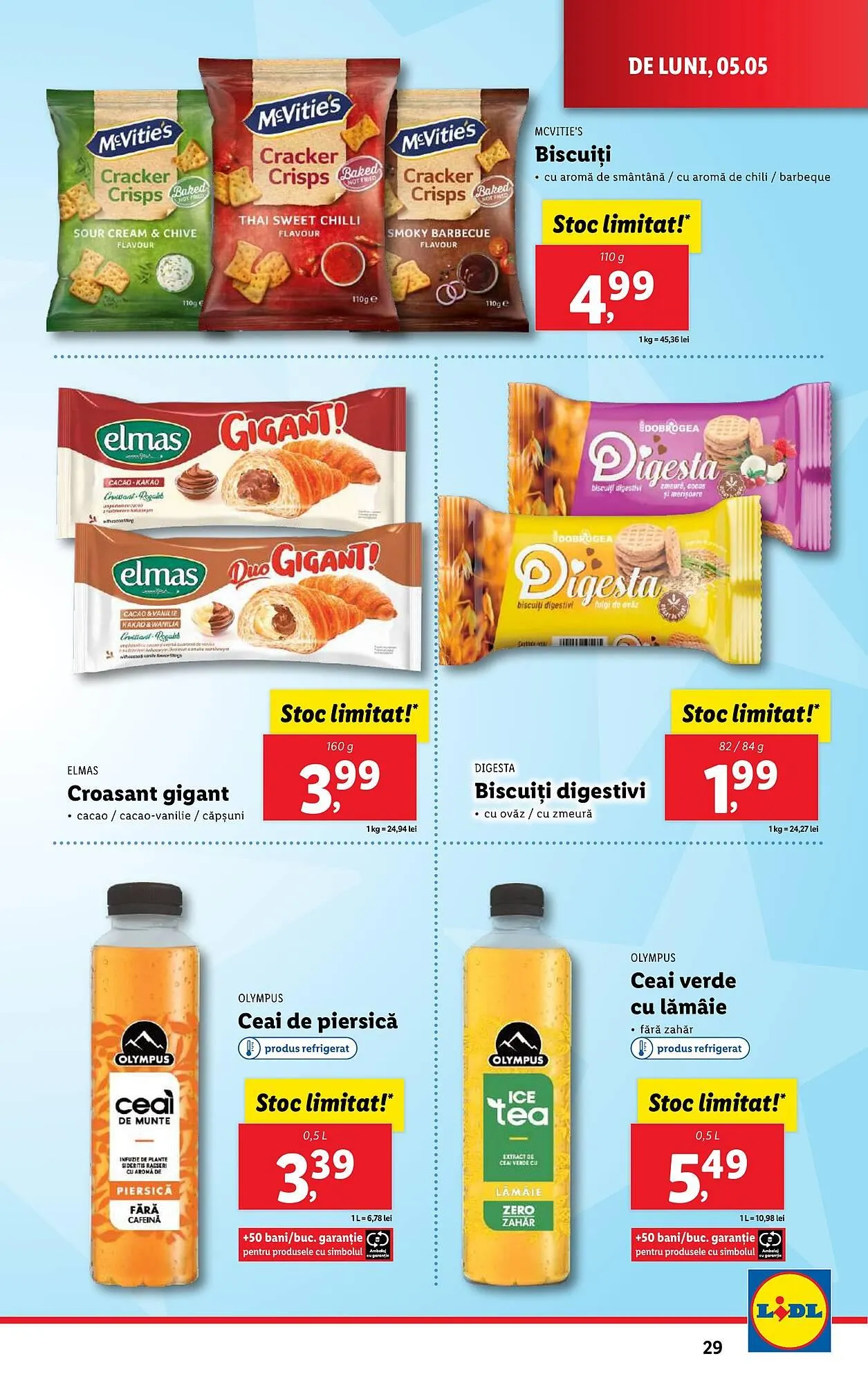 Catalog Catalog Lidl de la 5 mai până la 11 mai 2025 - Revista Pagina 29