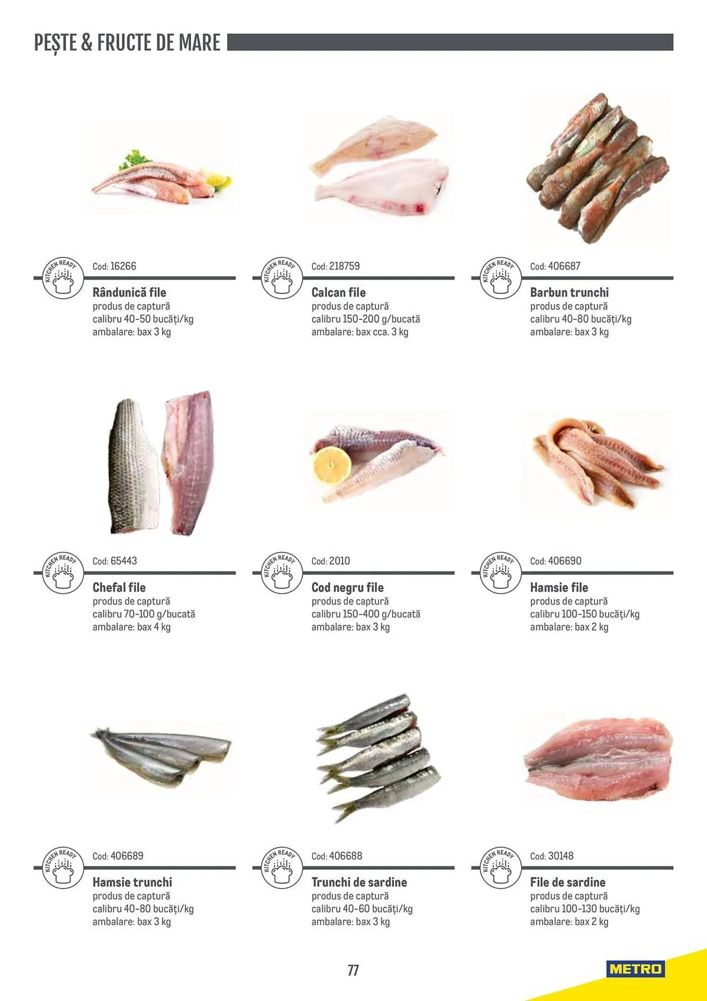Catalog Catalog Metro de la 9 aprilie până la 31 decembrie 2025 - Revista Pagina 77