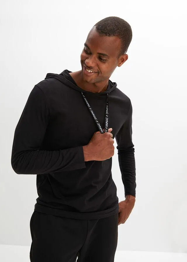 Bluză cu mâneci lungi din bumbac durabil