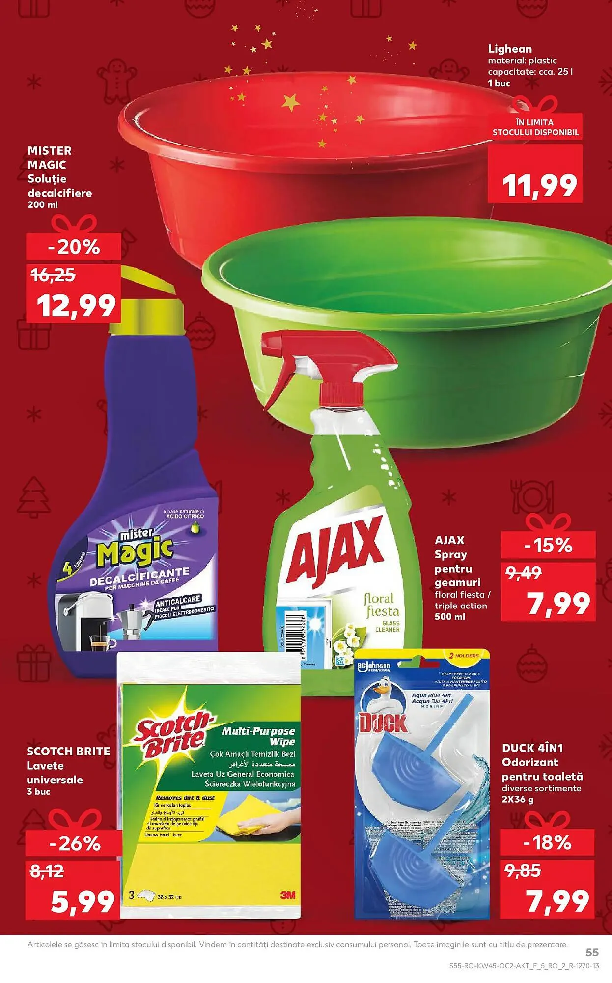 Catalog Catalog Kaufland de la 5 noiembrie până la 11 noiembrie 2025 - Revista Pagina 55