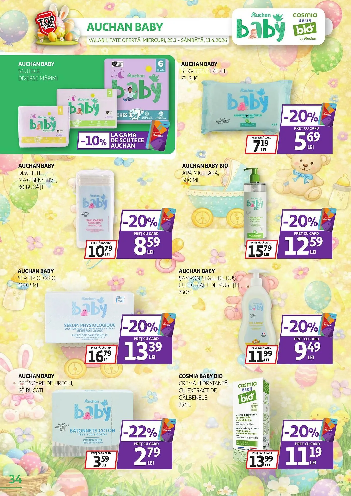 Catalog Catalog Auchan de la 25 martie până la 11 aprilie 2026 - Revista Pagina 34