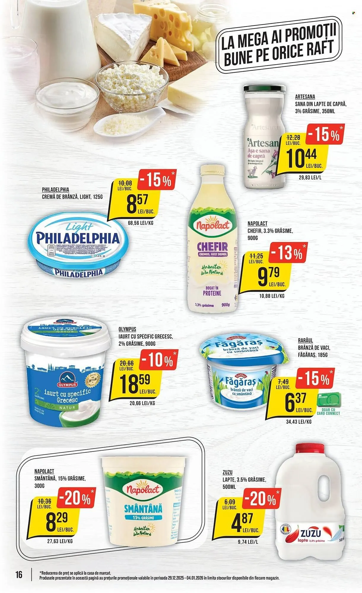 Catalog Catalog Mega Image de la 29 decembrie până la 4 ianuarie 2026 - Revista Pagina 16