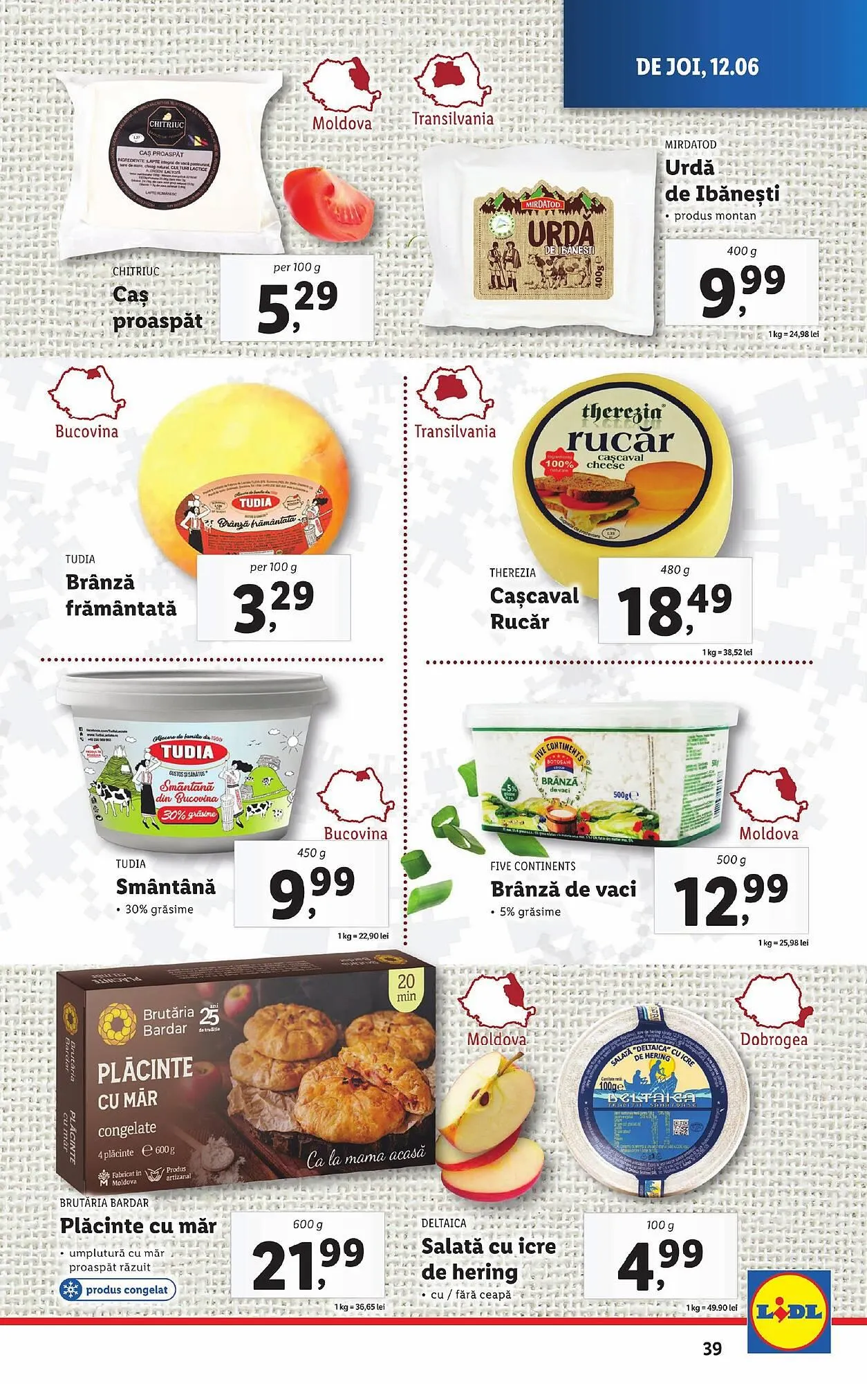 Catalog Catalog Lidl de la 9 iunie până la 15 iunie 2025 - Revista Pagina 39