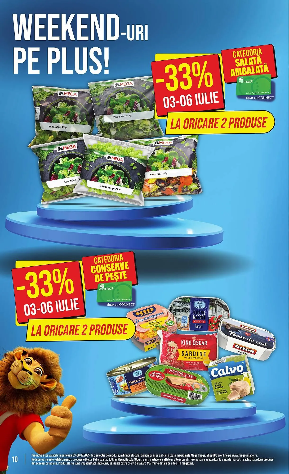 Catalog Catalog Mega Image de la 3 iulie până la 9 iulie 2025 - Revista Pagina 10