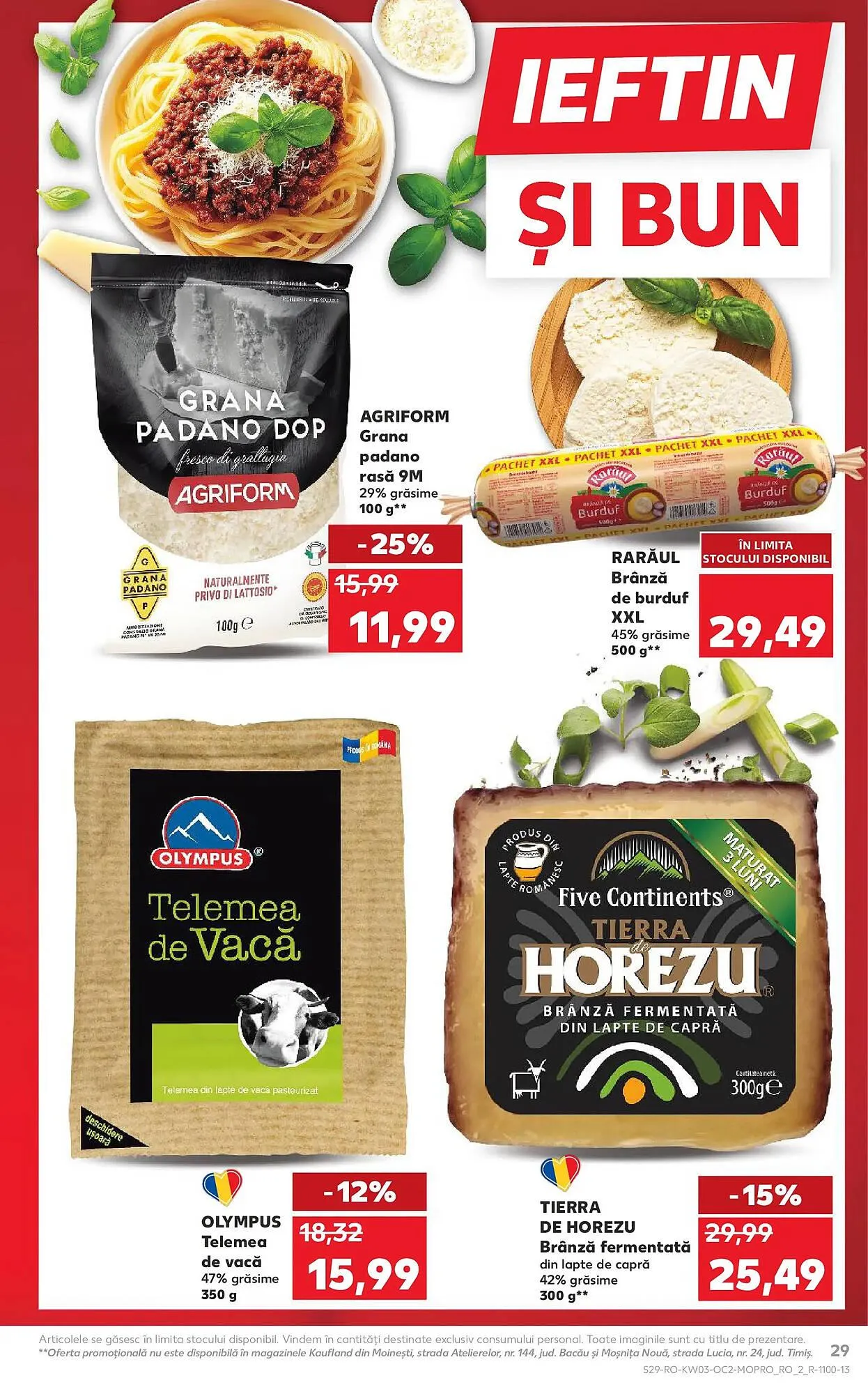 Catalog Catalog Kaufland de la 14 ianuarie până la 20 ianuarie 2026 - Revista Pagina 29