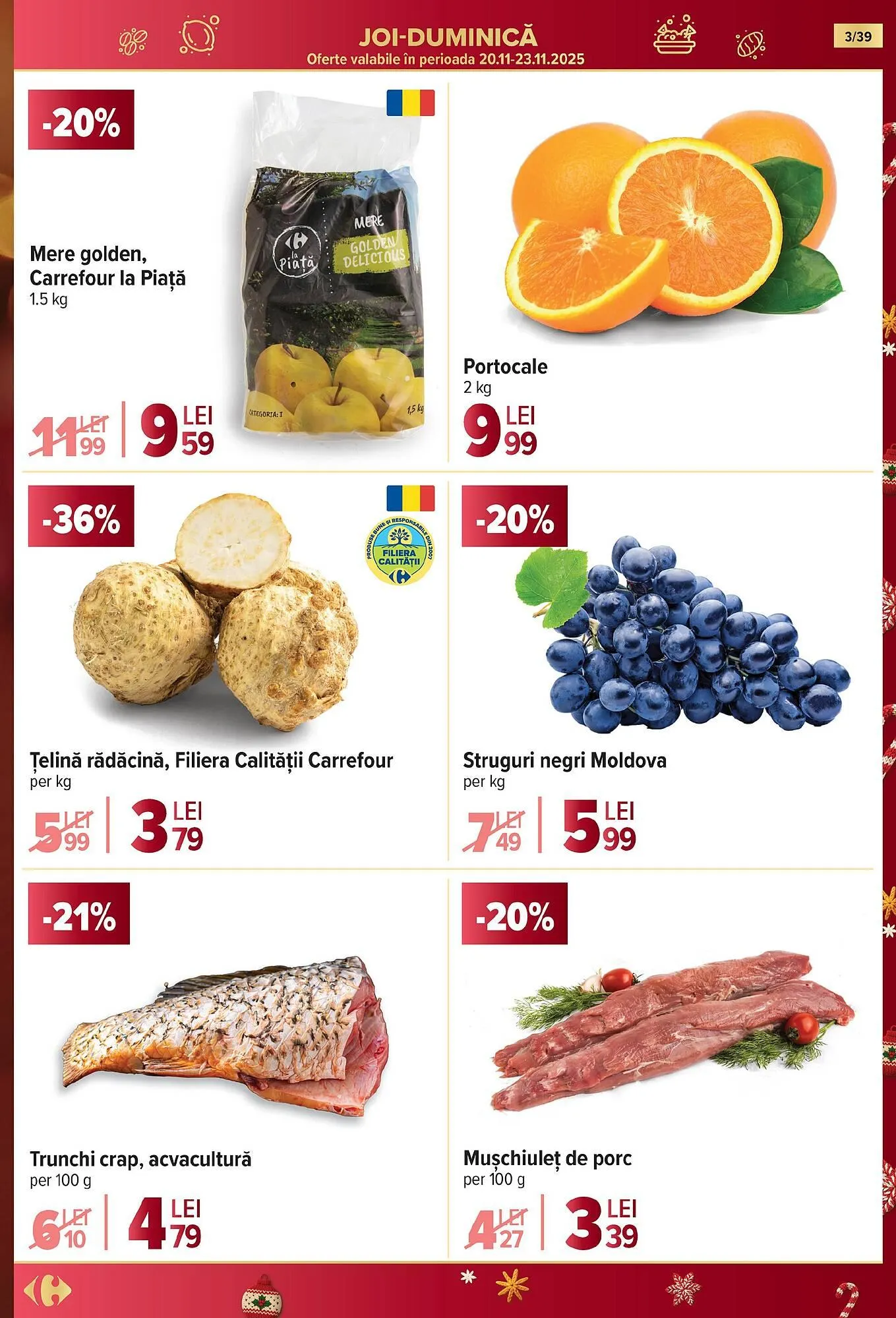 Catalog Catalog Carrefour de la 19 noiembrie până la 25 noiembrie 2025 - Revista Pagina 3