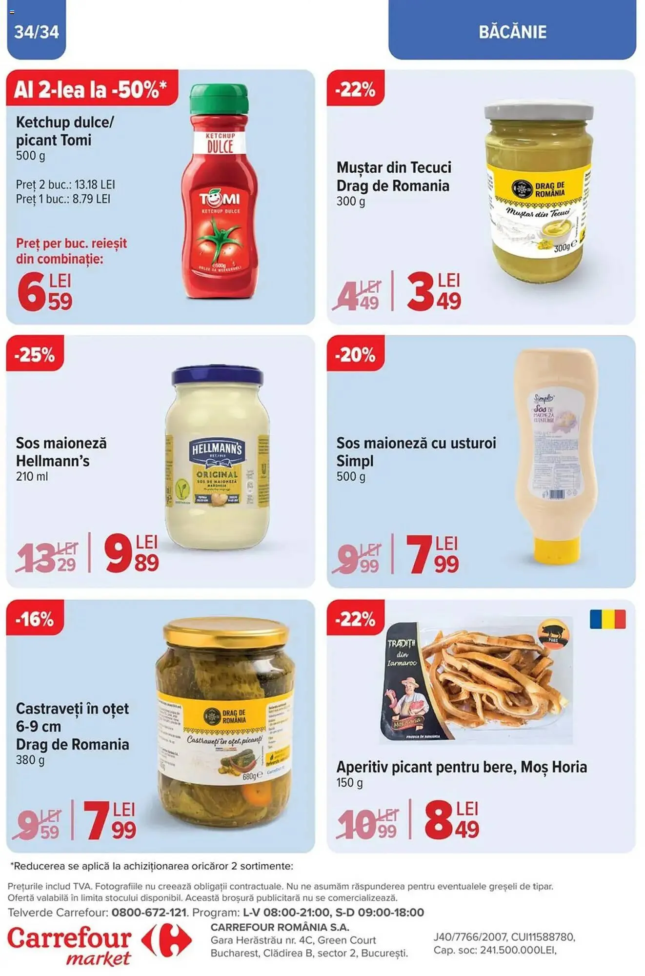 Catalog Catalog Carrefour Market de la 23 aprilie până la 6 mai 2025 - Revista Pagina 34