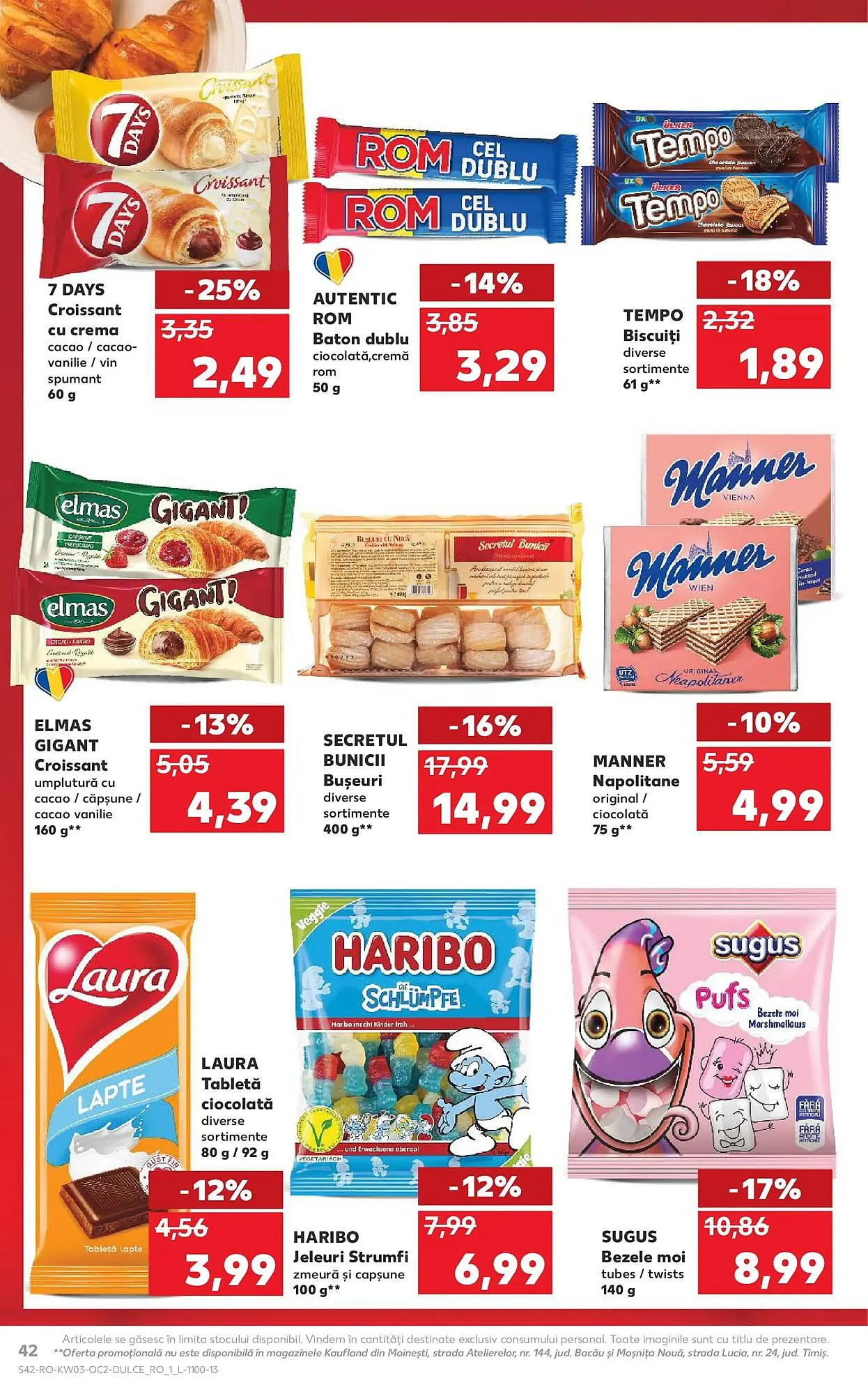 Catalog Catalog Kaufland de la 14 ianuarie până la 20 ianuarie 2026 - Revista Pagina 42