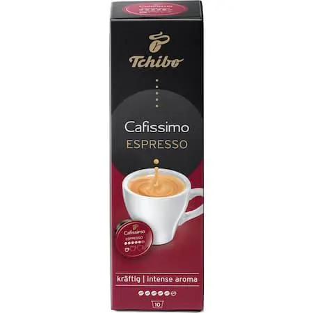 Pachet promo: 3 x Capsule Tchibo Cafissimo Espresso Intense Aroma, 10 Capsule, 75 g