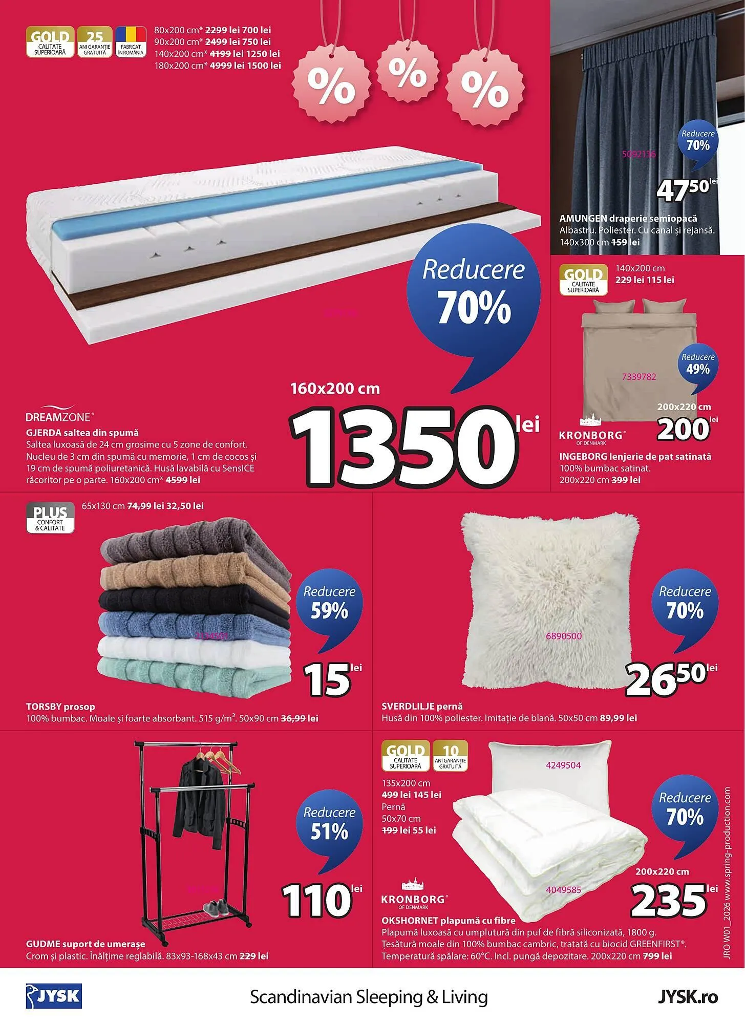 Catalog Catalog JYSK de la 1 ianuarie până la 23 ianuarie 2026 - Revista Pagina 16