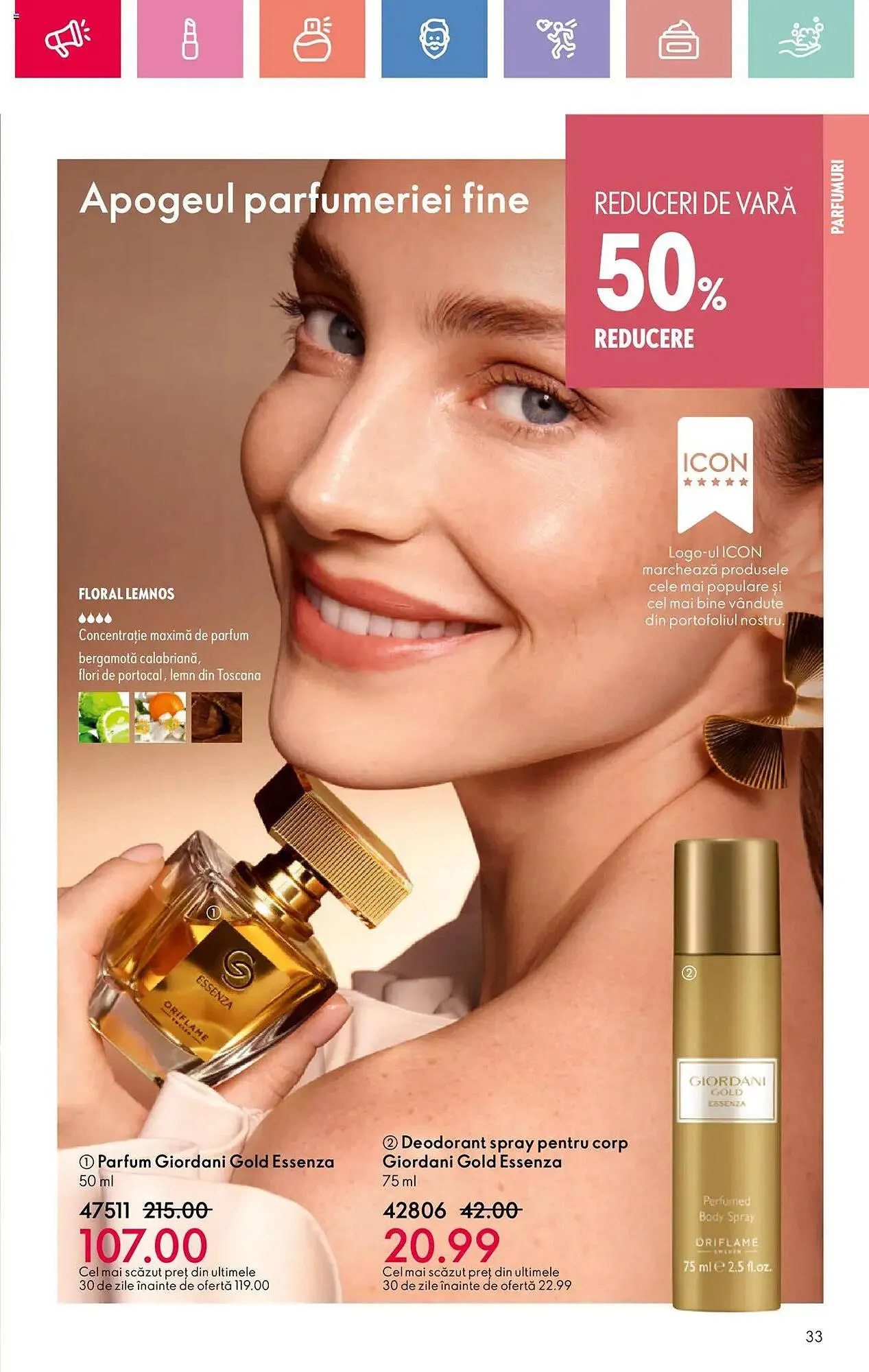 Catalog Catalog Oriflame de la 15 iunie până la 5 iulie 2025 - Revista Pagina 33