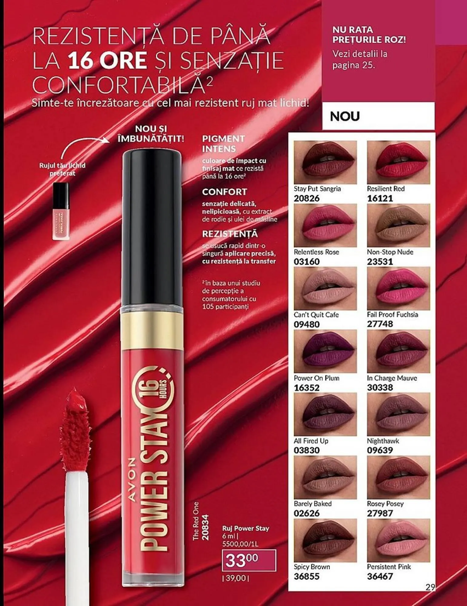 Catalog Avon catalog de la 1 septembrie până la 30 septembrie 2023 - Revista Pagina 29