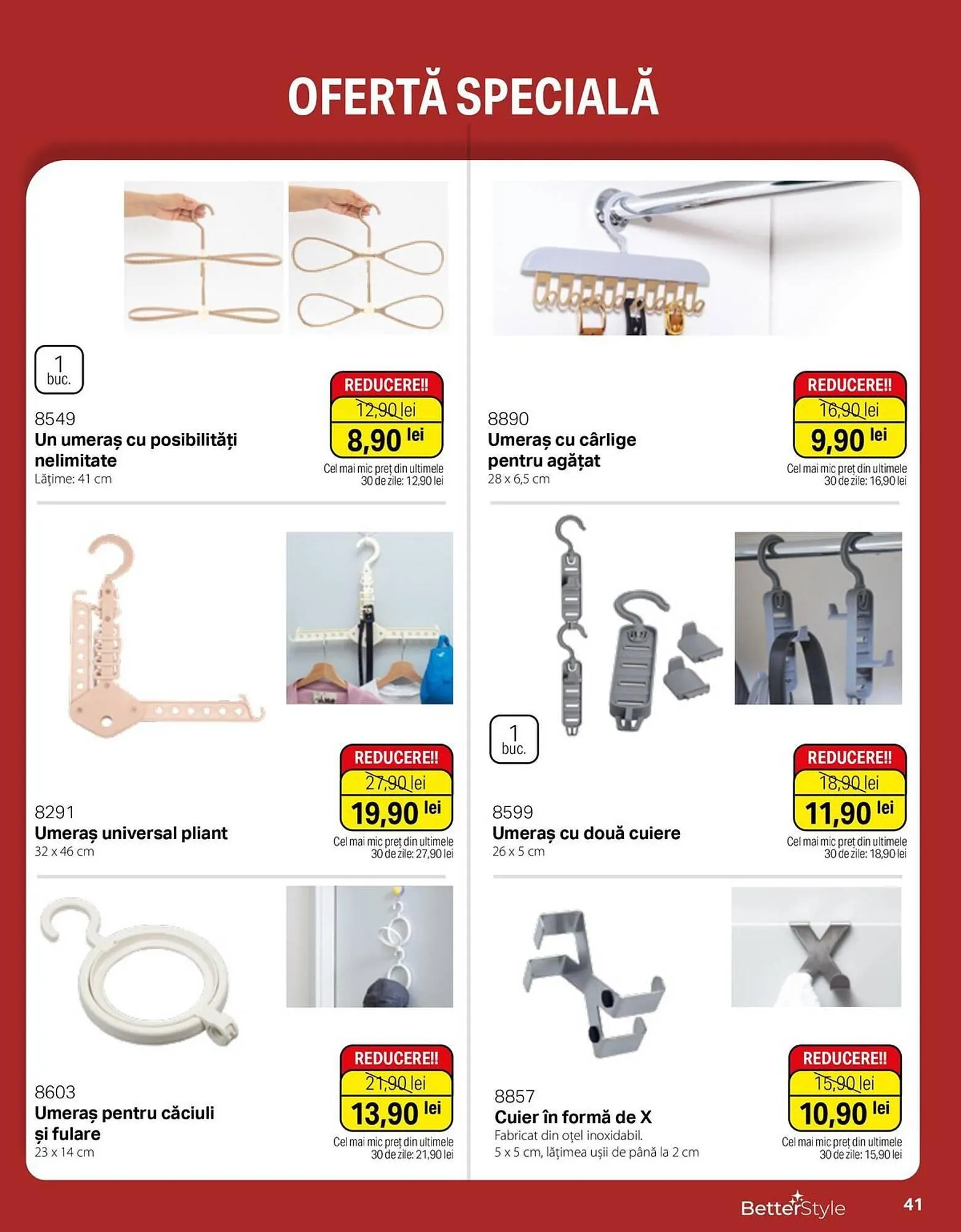 Catalog Catalog BetterStyle de la 2 ianuarie până la 31 ianuarie 2025 - Revista Pagina 41