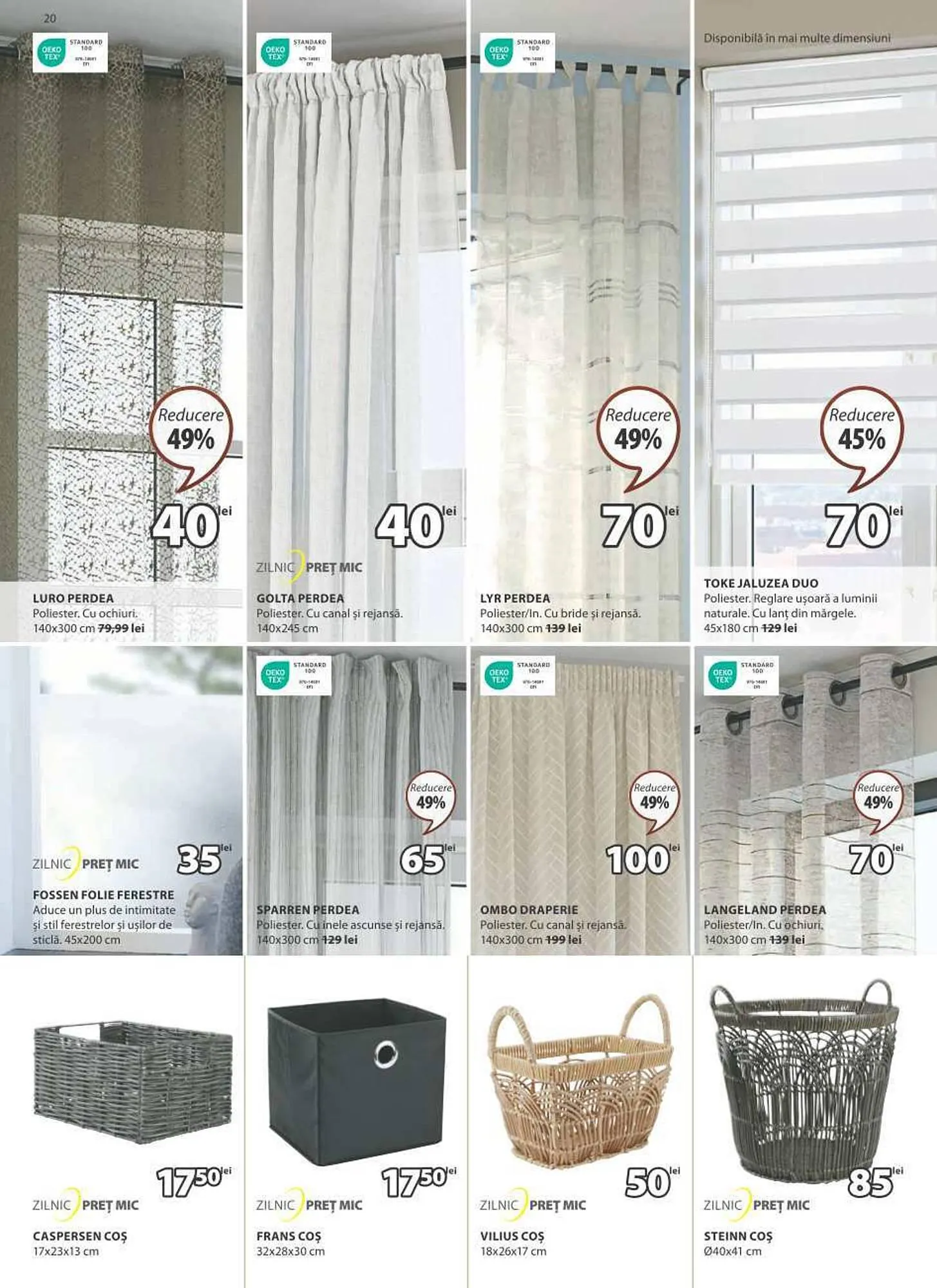 Catalog JYSK catalog de la 7 septembrie până la 4 octombrie 2023 - Revista Pagina 20