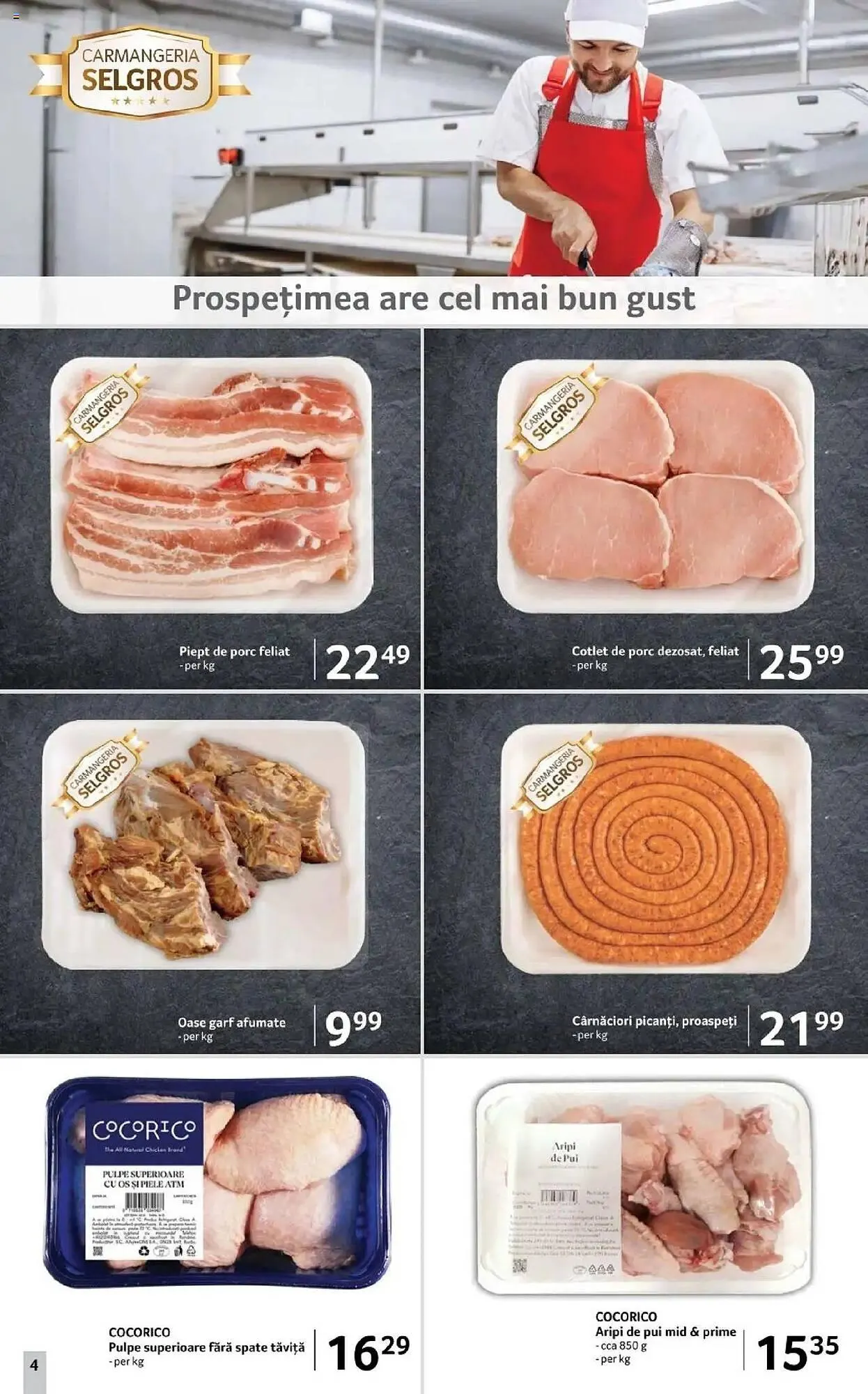 Catalog Catalog Selgros de la 16 octombrie până la 30 octombrie 2025 - Revista Pagina 4